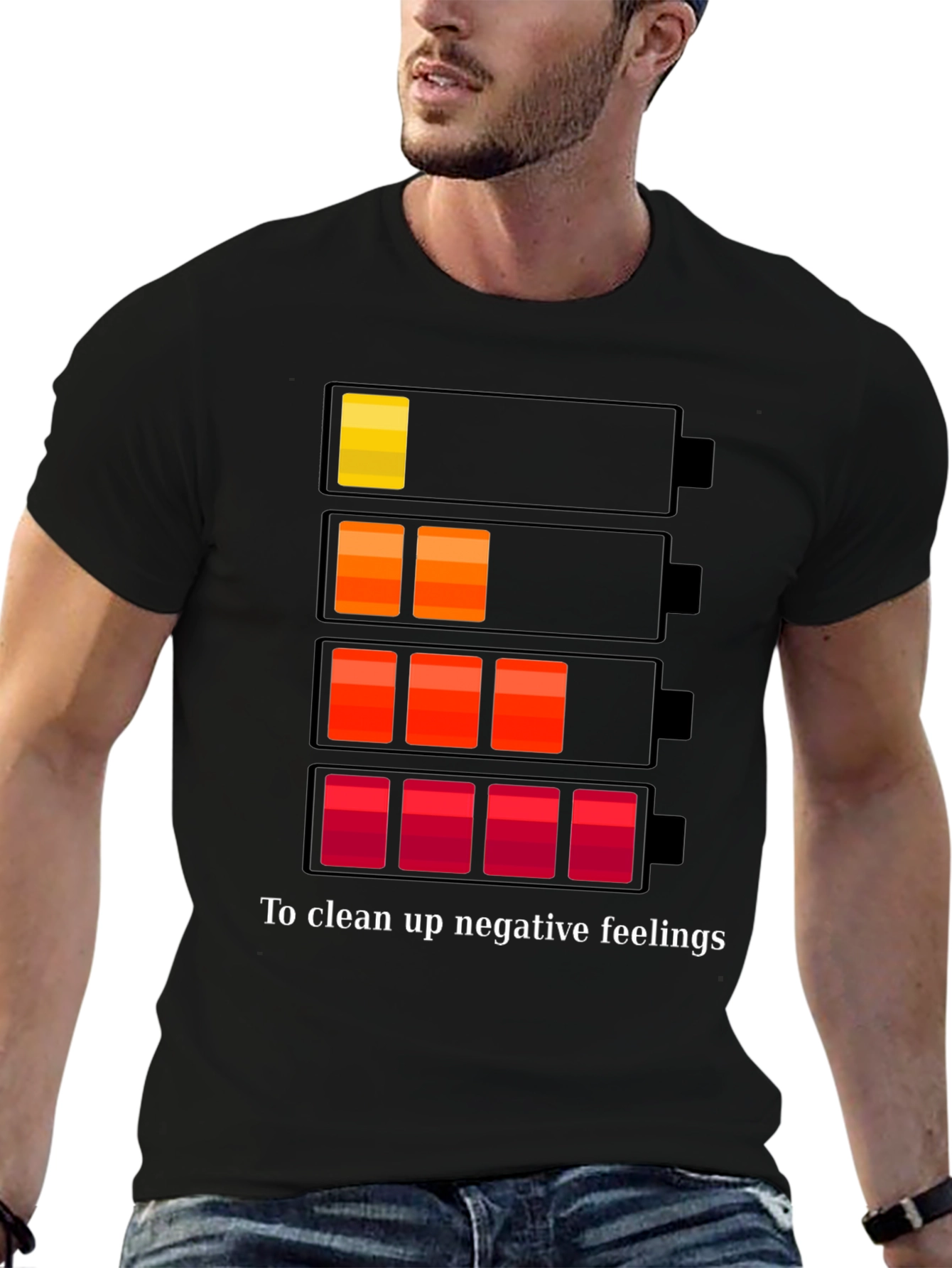 Low Energy T-Shirt - To Clean Up Negative Feelings