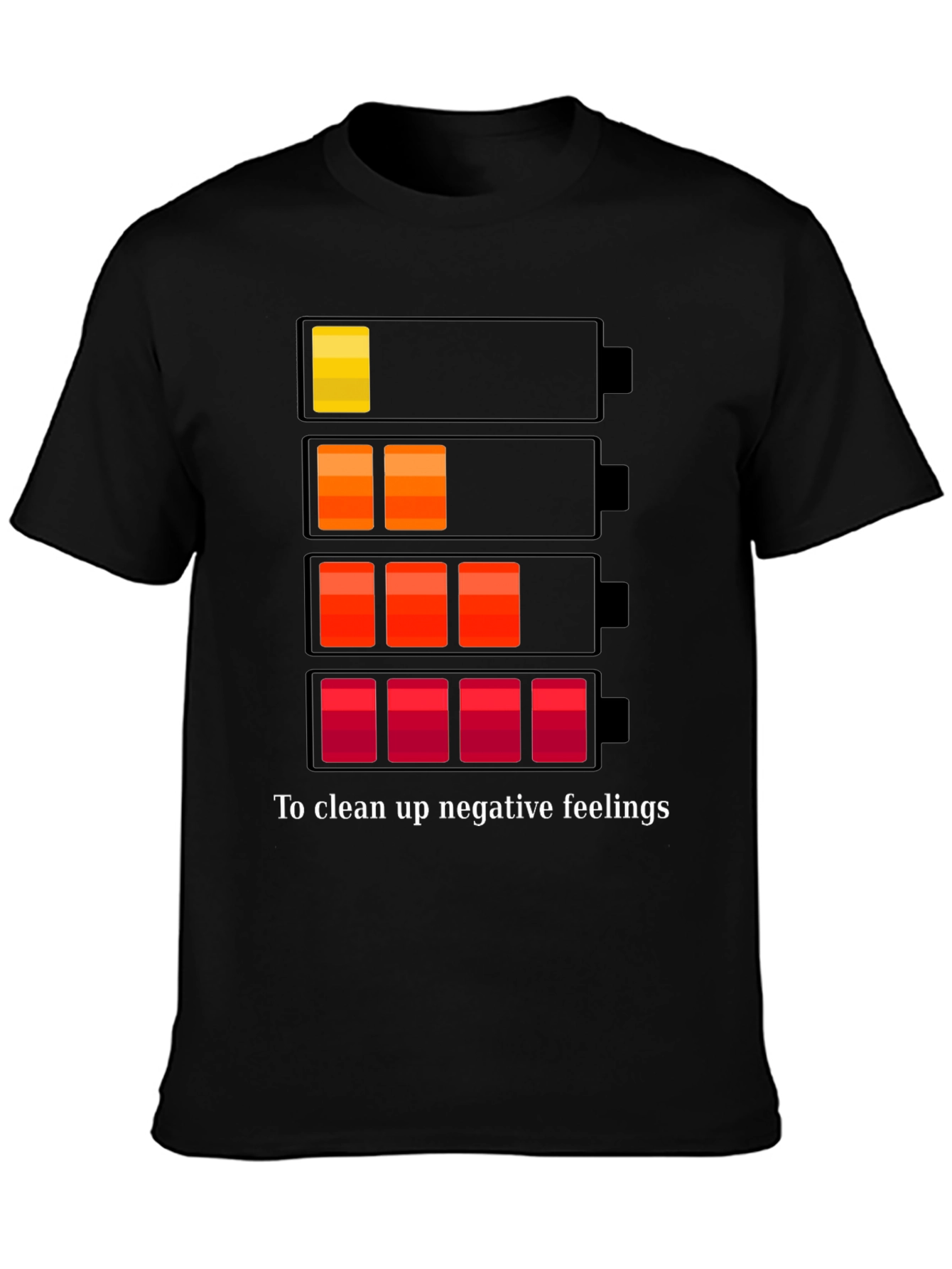 Low Energy T-Shirt - To Clean Up Negative Feelings