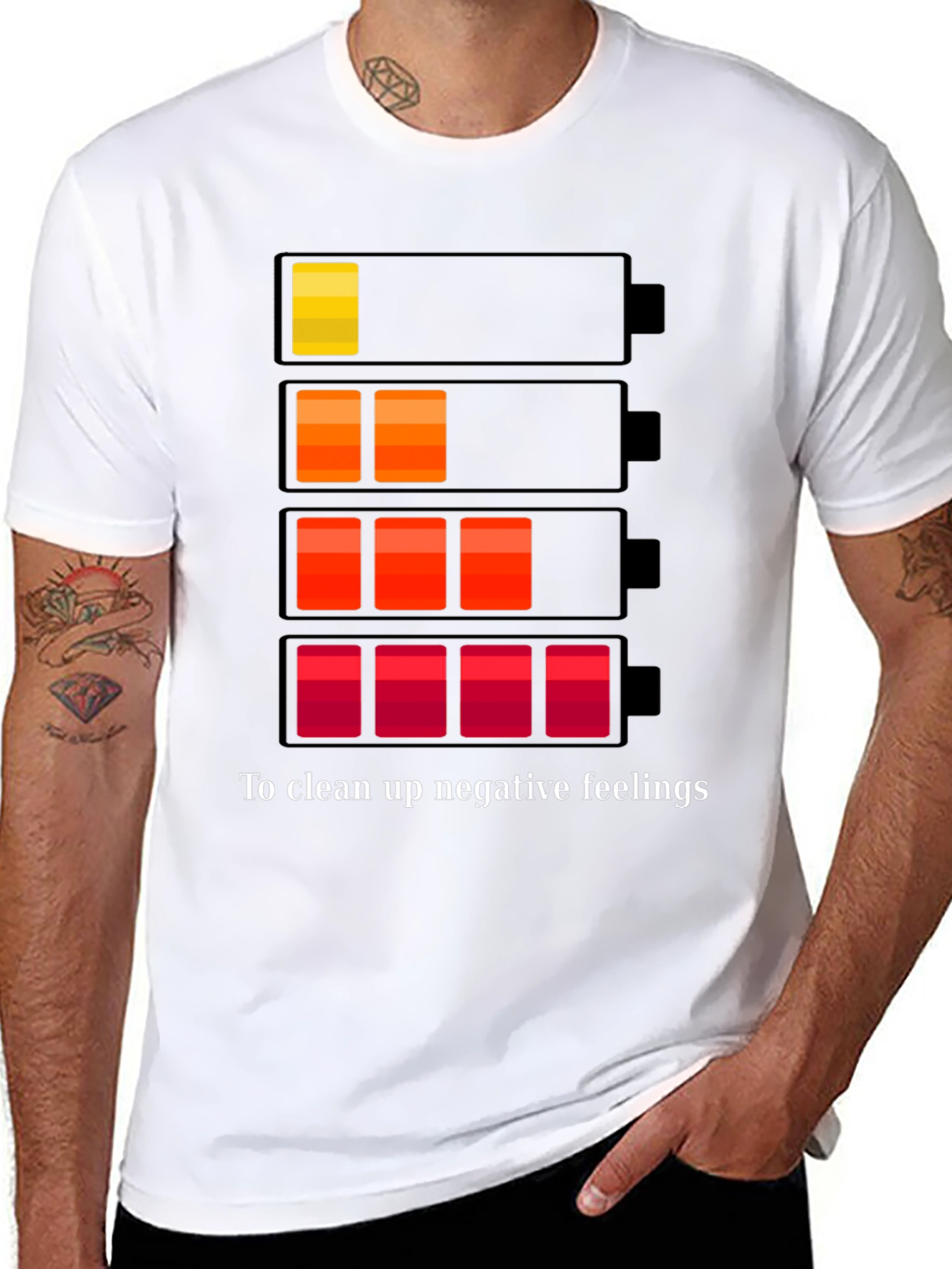 Low Energy T-Shirt - To Clean Up Negative Feelings