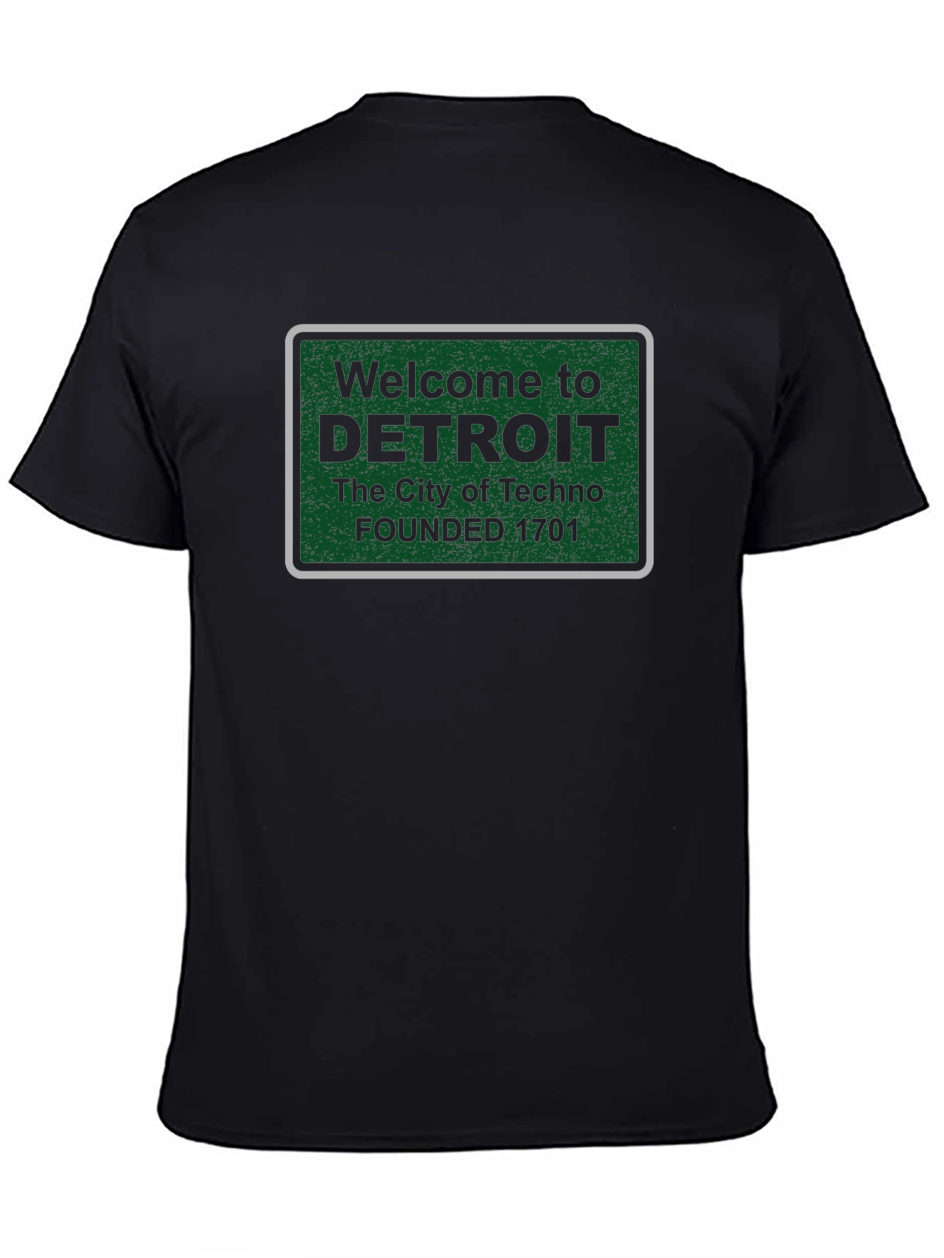 Detroit City of Techno Graphic T-Shirt