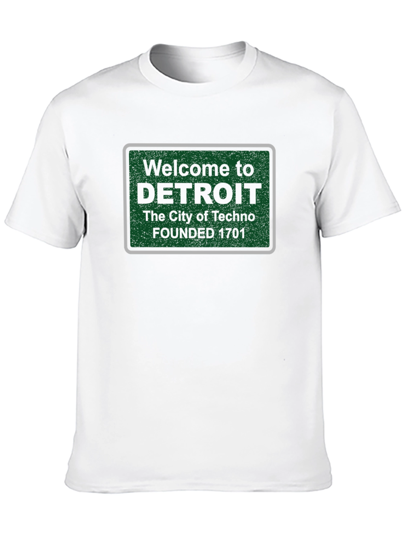Detroit City of Techno Graphic T-Shirt