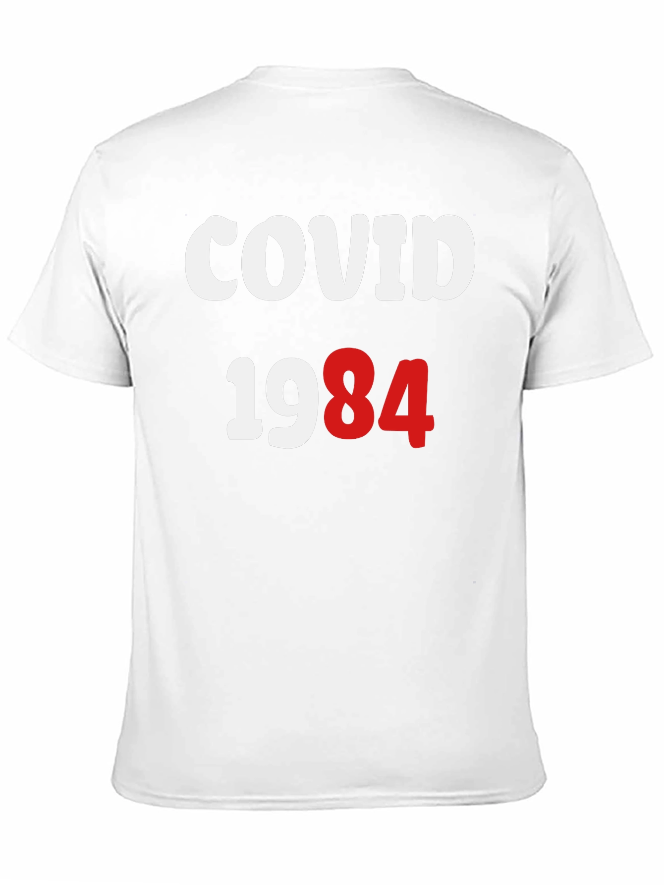 COVID 1984 T-Shirt Bold Statement Tee Classic Fit