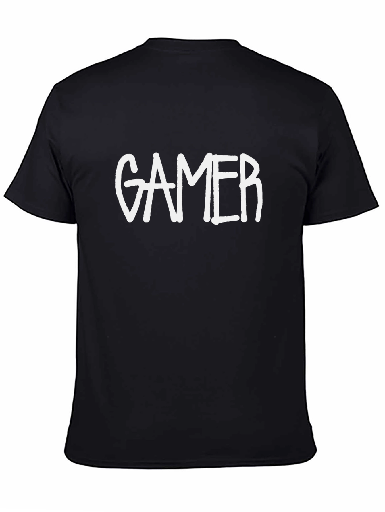 Gamer Black Tee - Play in Style!