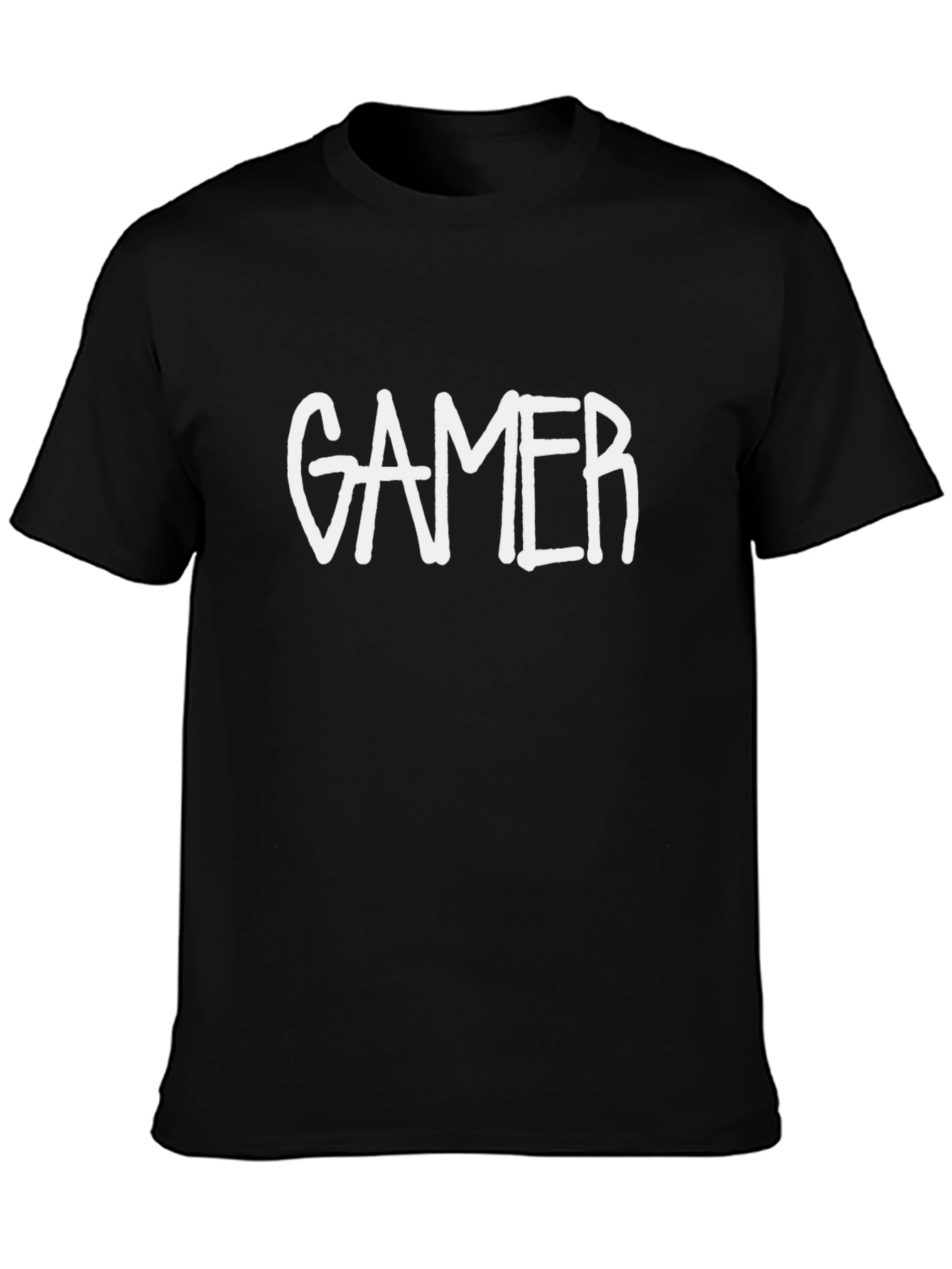 Gamer Black Tee - Play in Style!