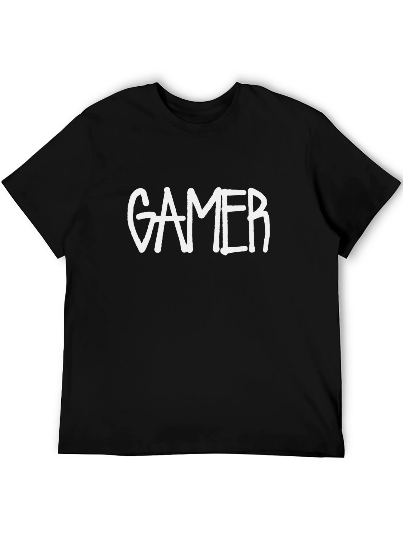Gamer Black Tee - Play in Style!