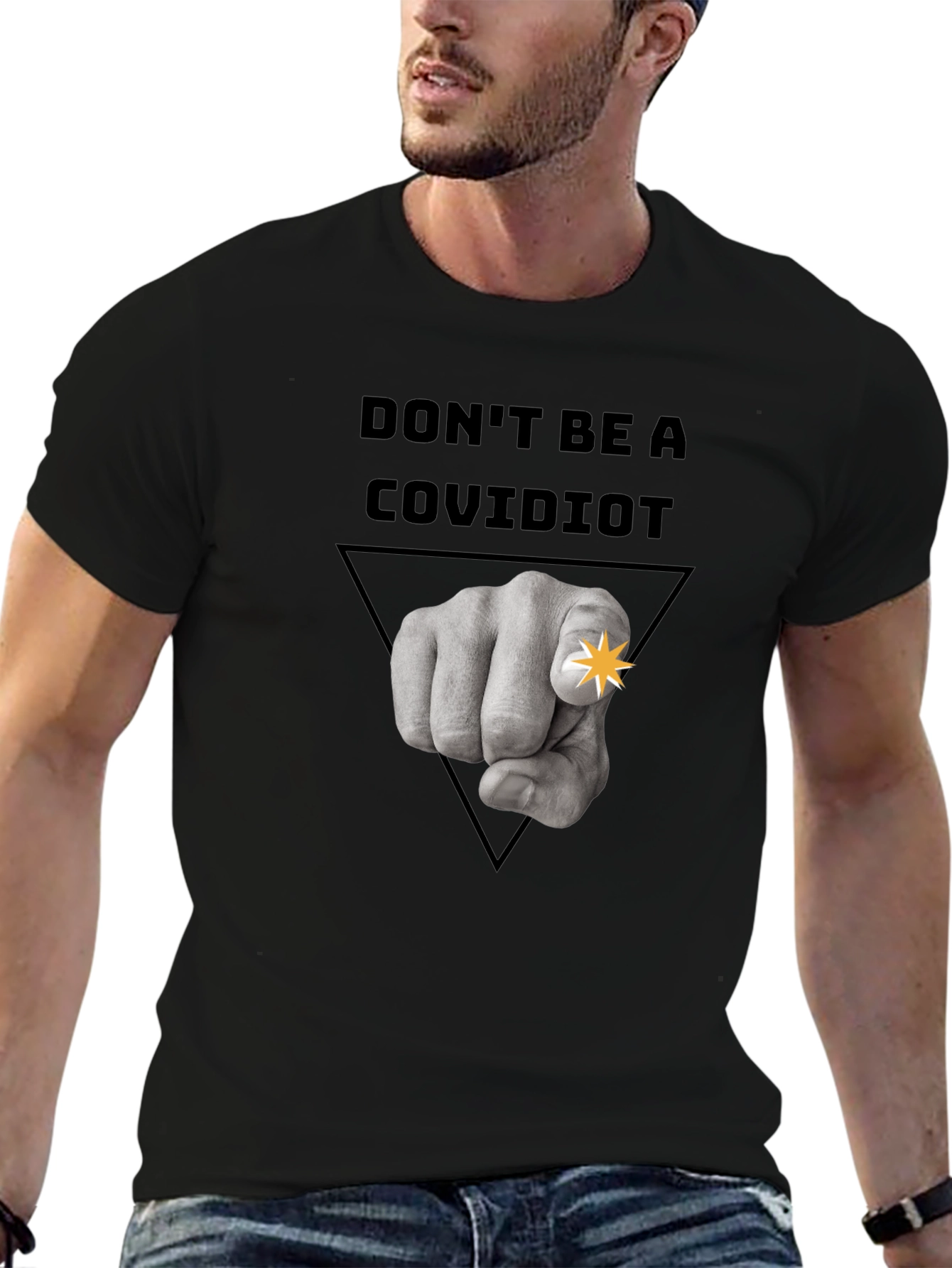 Dont Be A Covidiot Graphic Tee