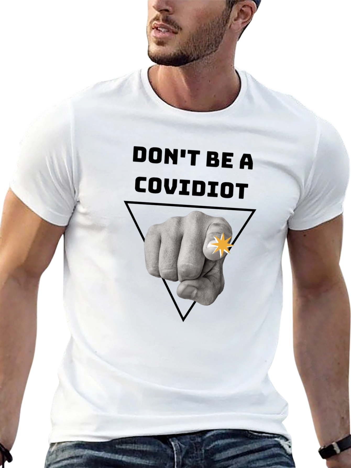 Dont Be A Covidiot Graphic Tee