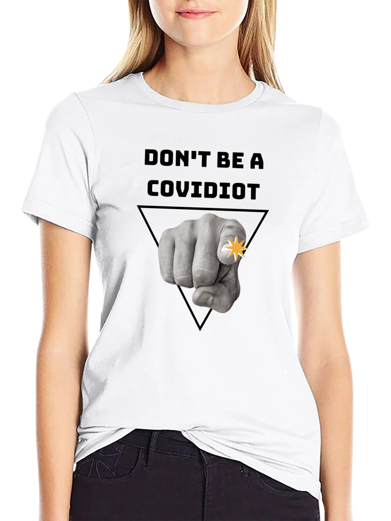 Dont Be A Covidiot Graphic Tee