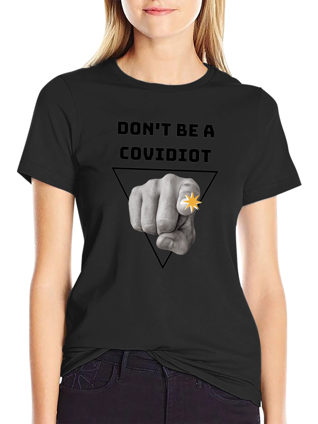 Dont Be A Covidiot Graphic Tee