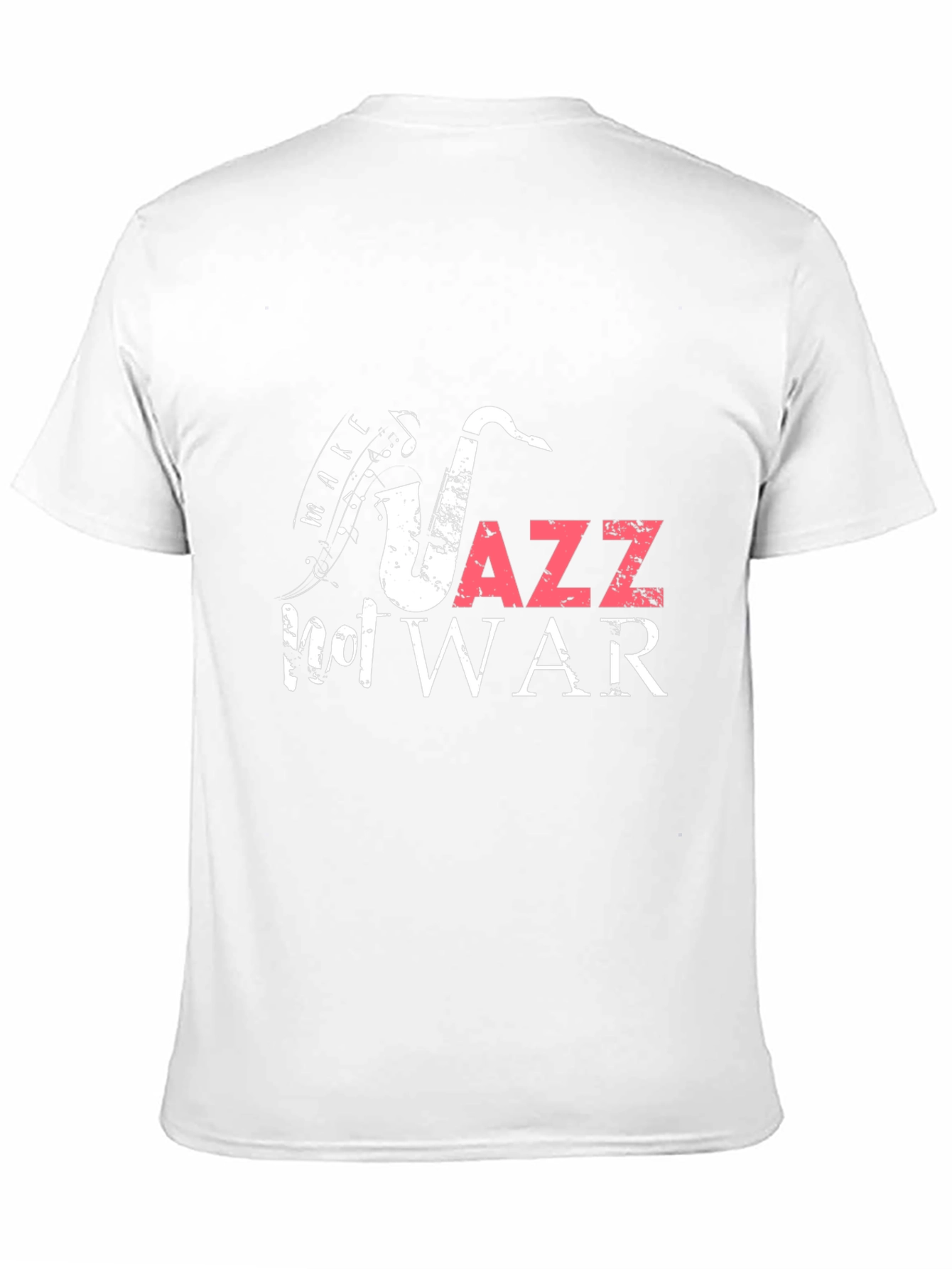 Jazz Not War Black Graphic Tee