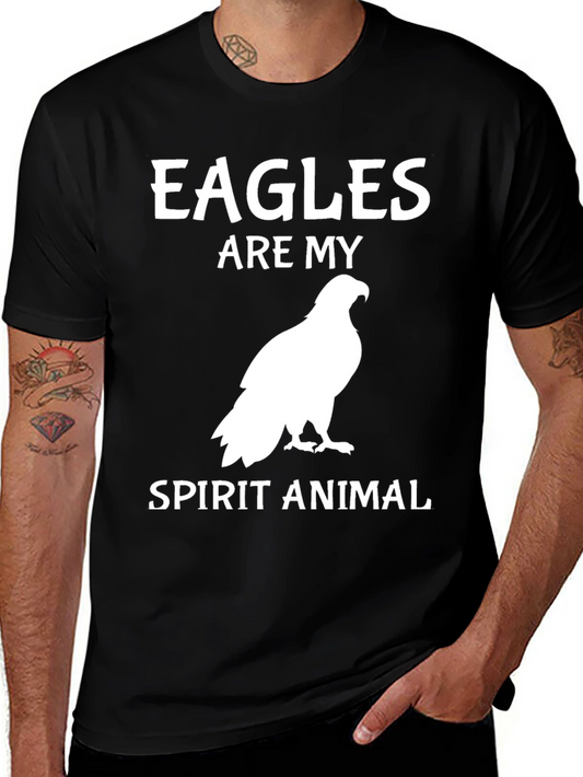 Eagles Are My Spirit Animal Graphic T-Shirt