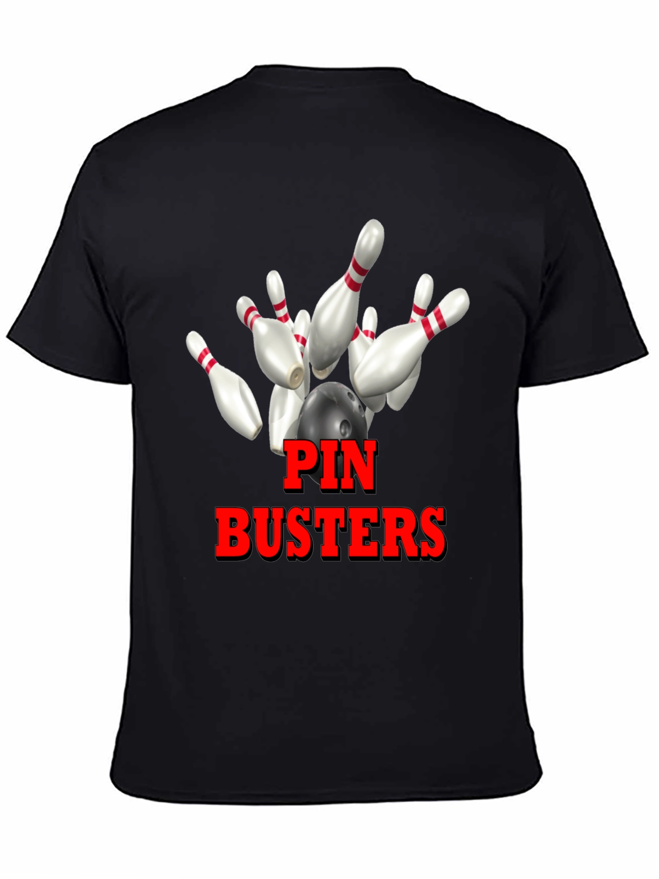 Pin Busters Bowling T-Shirt