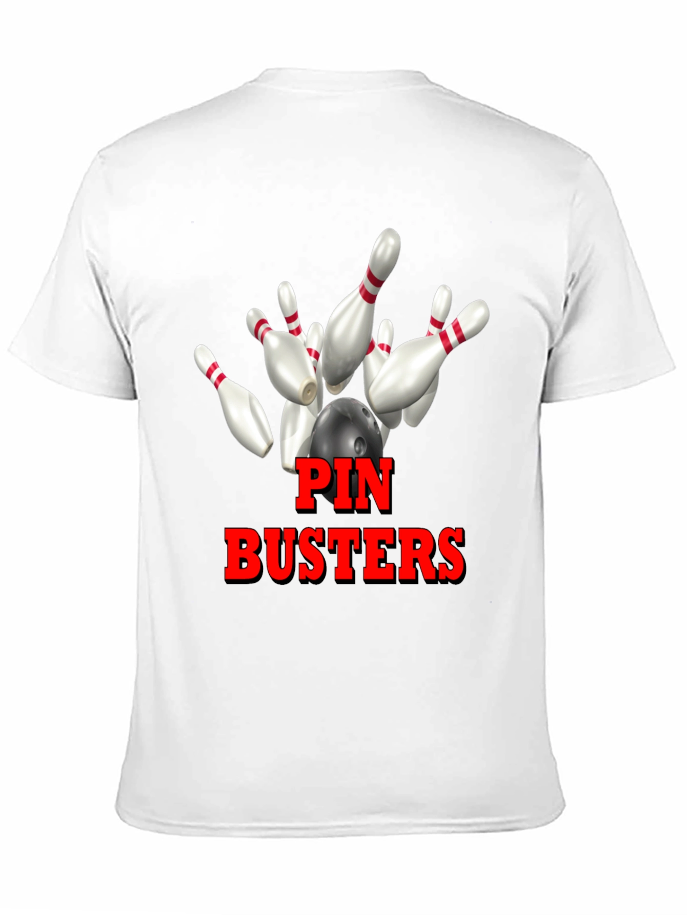 Pin Busters Bowling T-Shirt