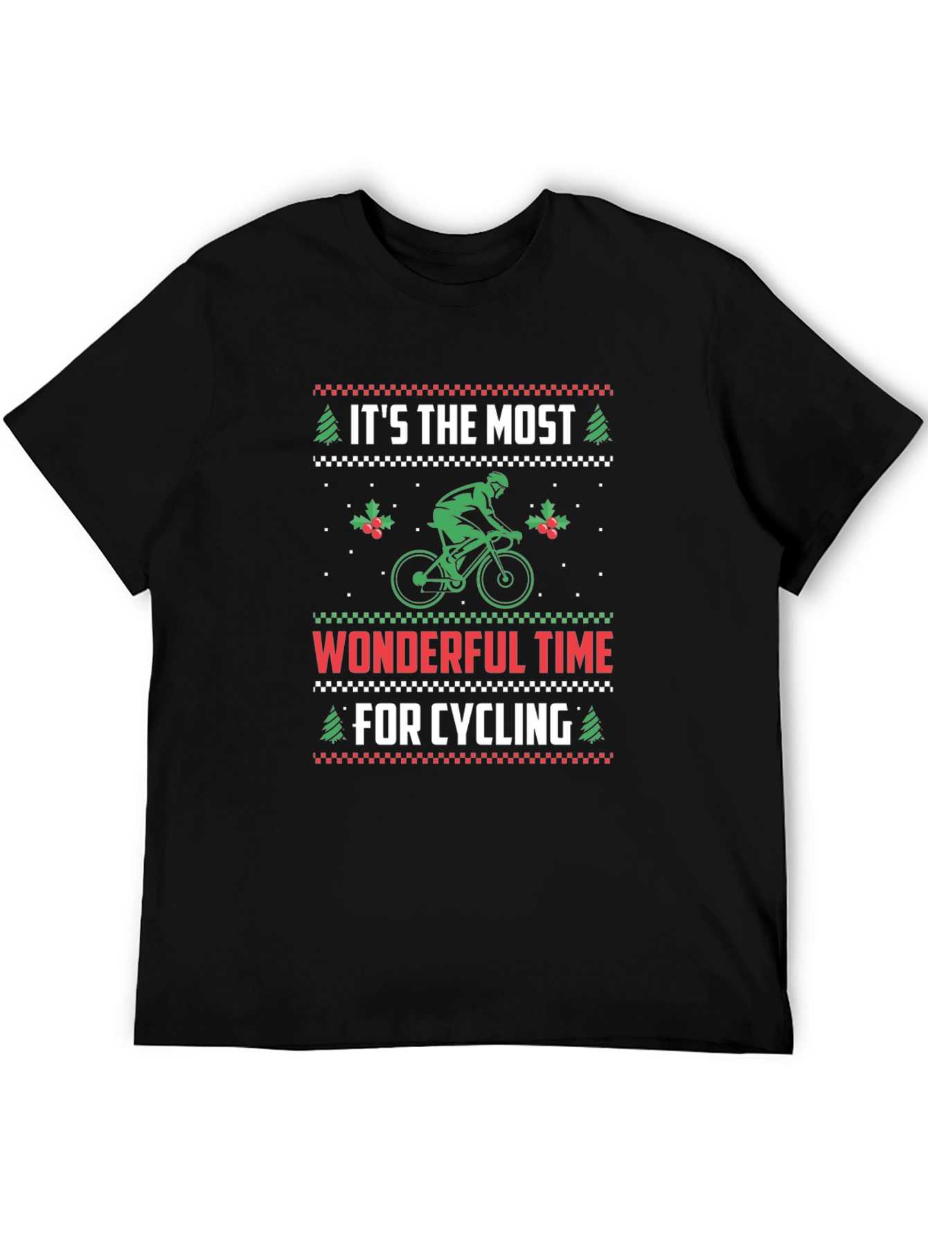 Christmas Cycling T-Shirt - Most Wonderful Time