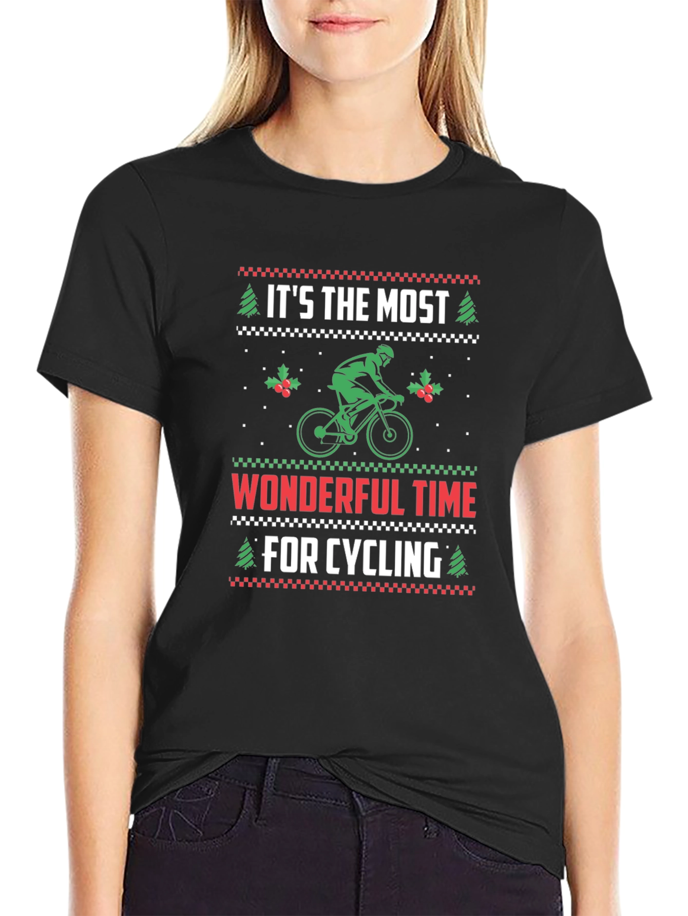 Christmas Cycling T-Shirt - Most Wonderful Time