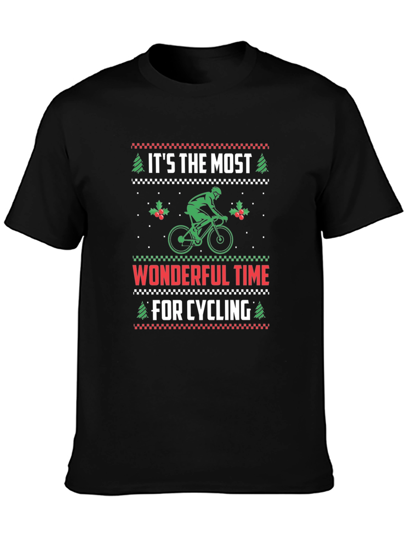 Christmas Cycling T-Shirt - Most Wonderful Time