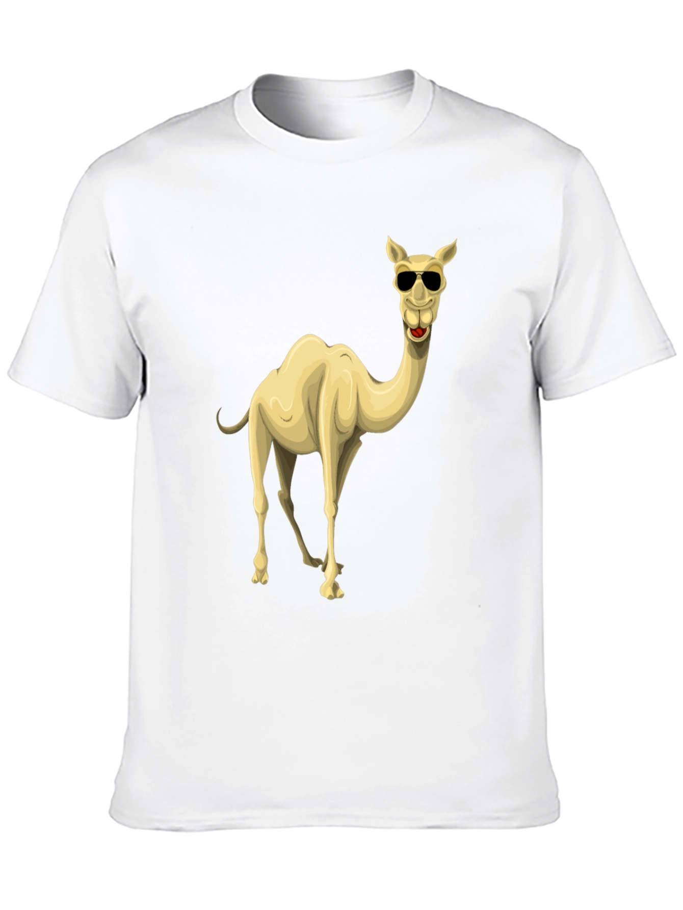 Cool Camel Black Graphic T-Shirt