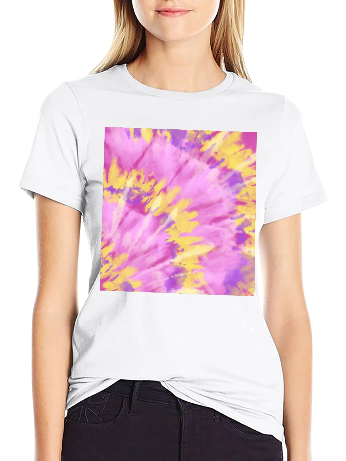 Tie-Dye Graphic Tee - Soft & Stylish