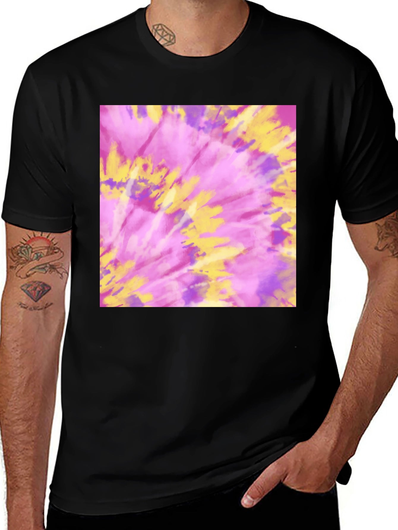Tie-Dye Graphic Tee - Soft & Stylish