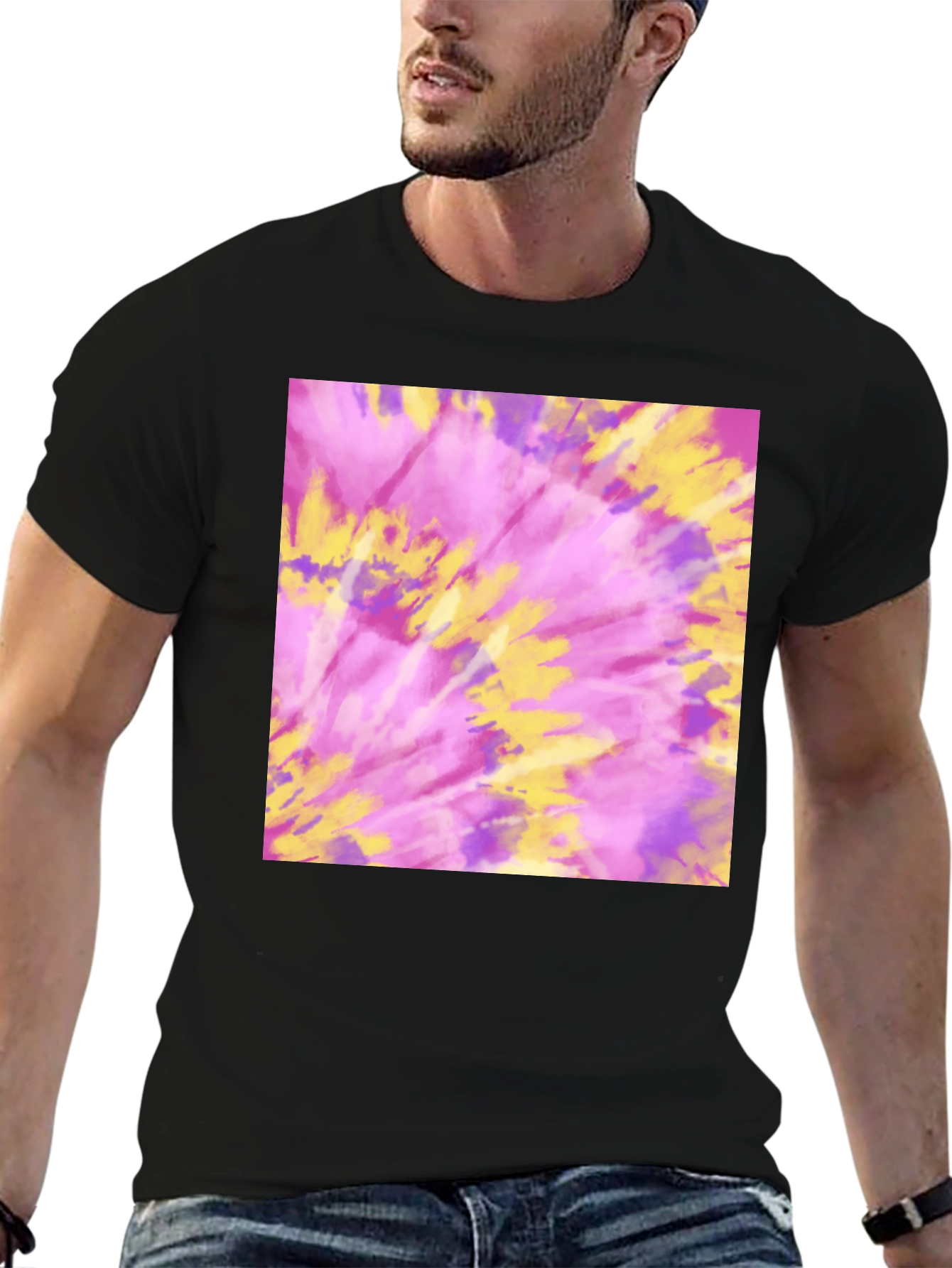 Tie-Dye Graphic Tee - Soft & Stylish