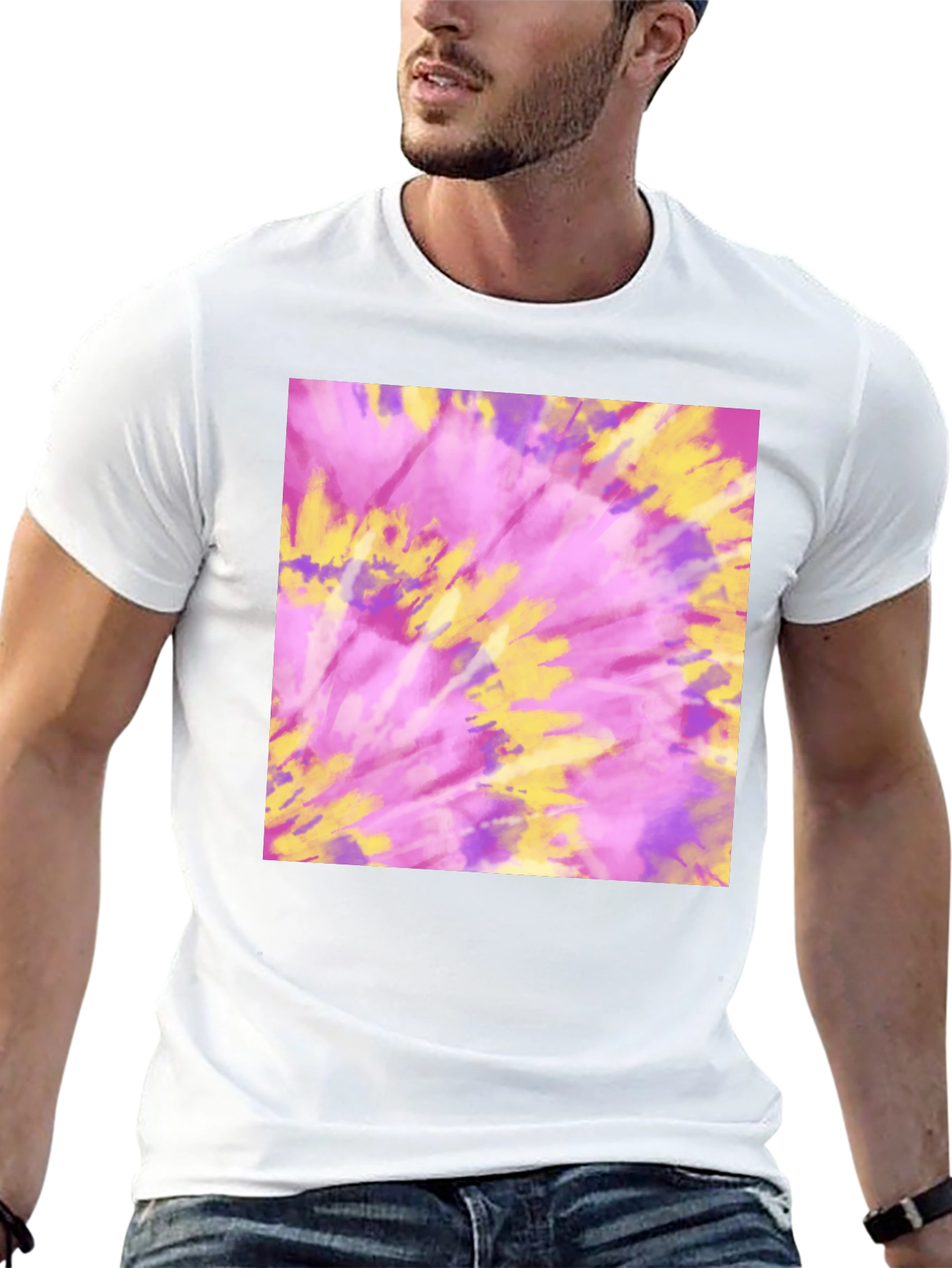 Tie-Dye Graphic Tee - Soft & Stylish