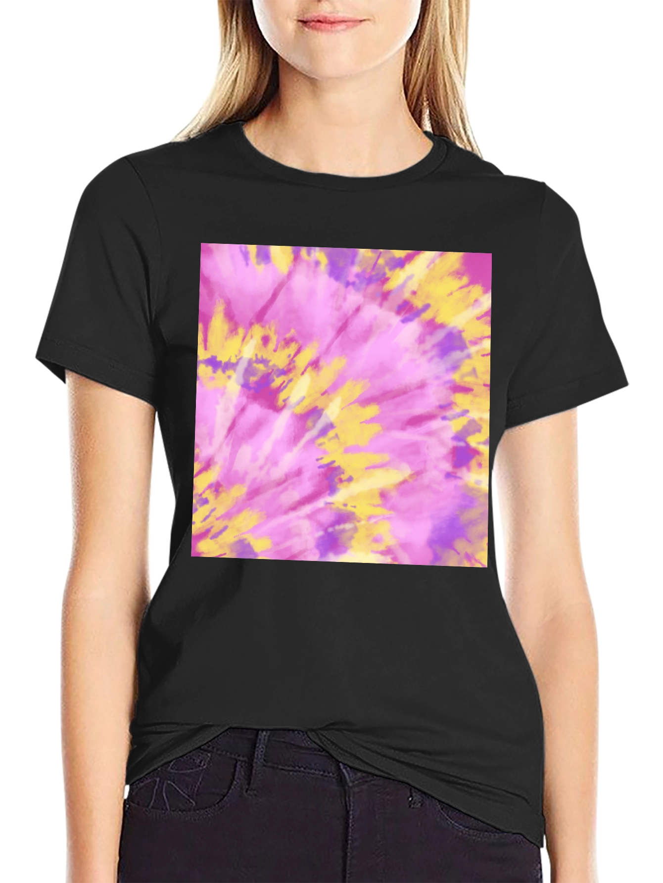 Tie-Dye Graphic Tee - Soft & Stylish