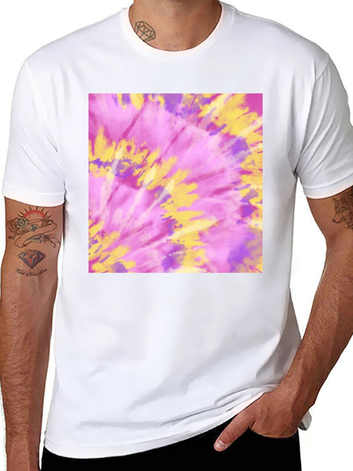 Tie-Dye Graphic Tee - Soft & Stylish