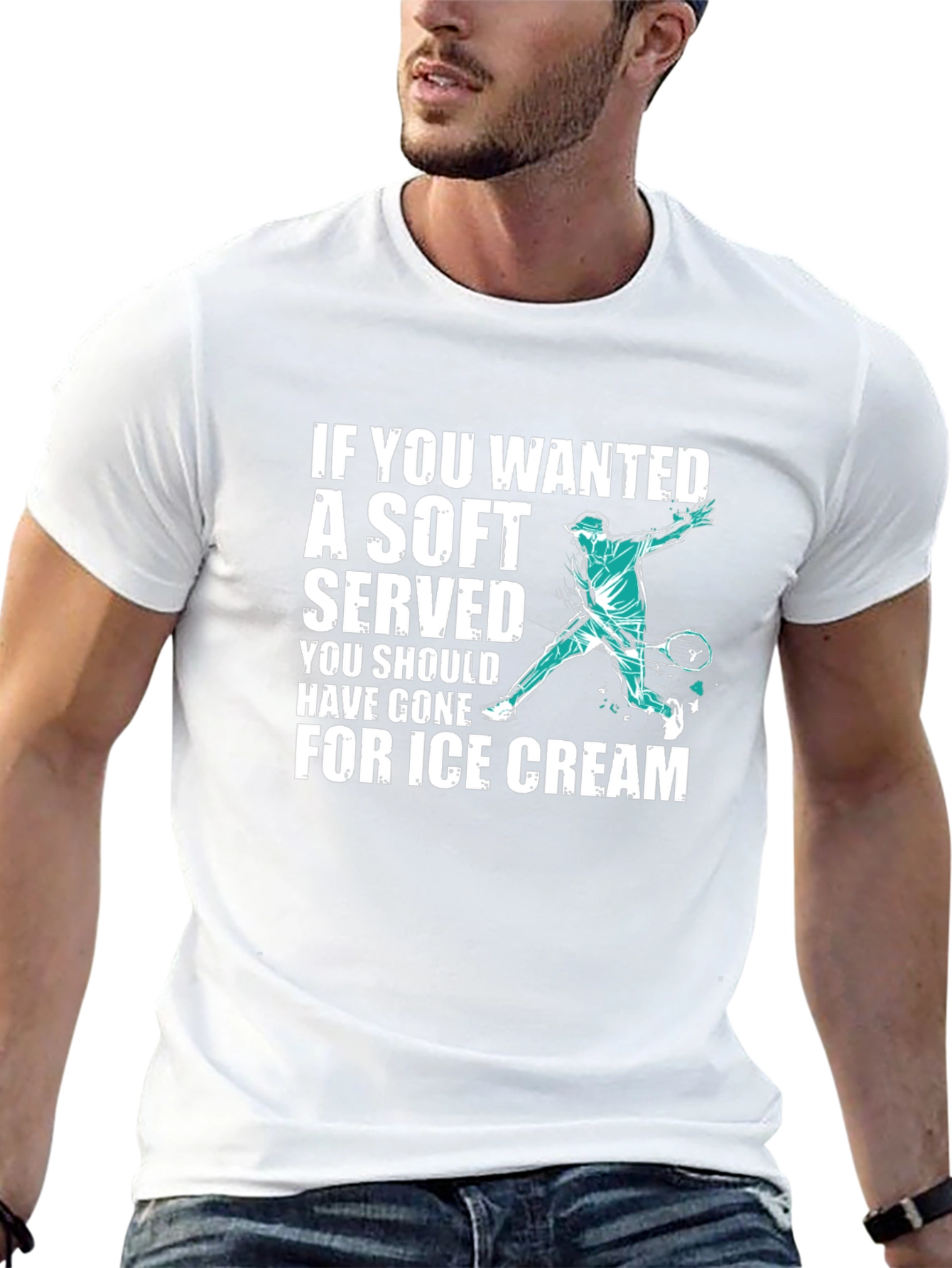 Funny Tennis T-Shirt: If You Wanted a Soft Serve