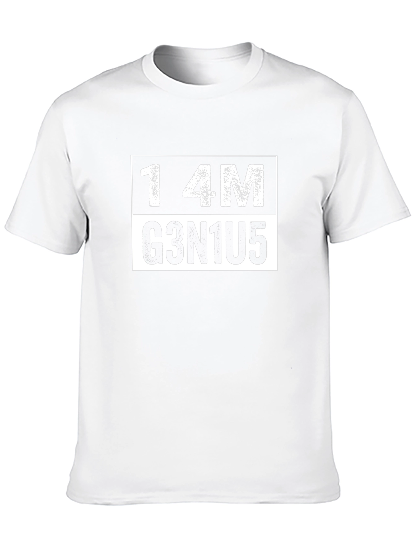 I AM GENIUS T-Shirt Black