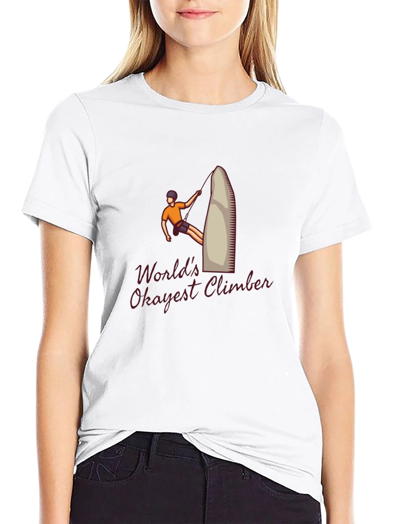 Okayest Climber Graphic T-Shirt