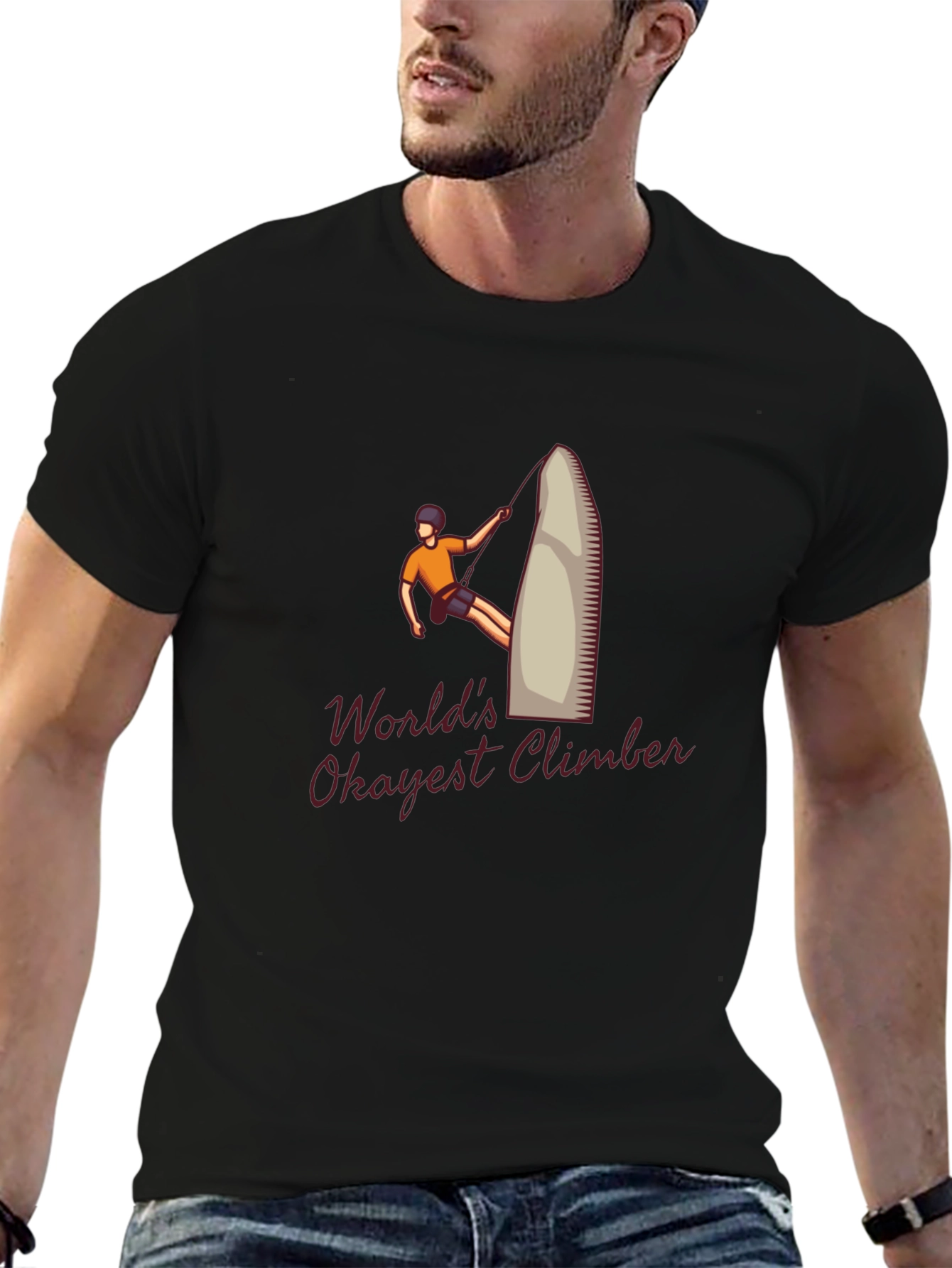 Okayest Climber Graphic T-Shirt