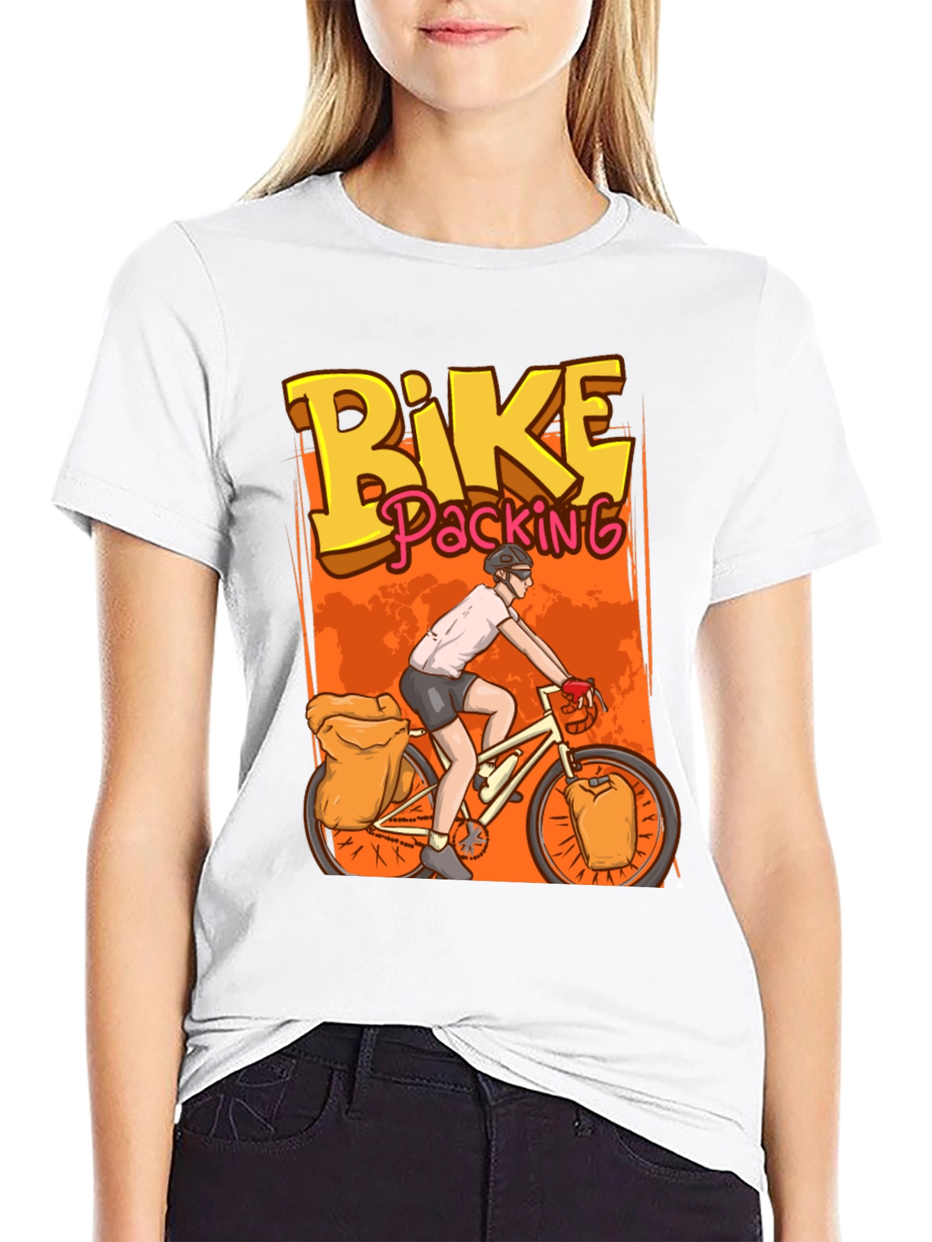 Bike Packing T-Shirt - Adventure Ready!
