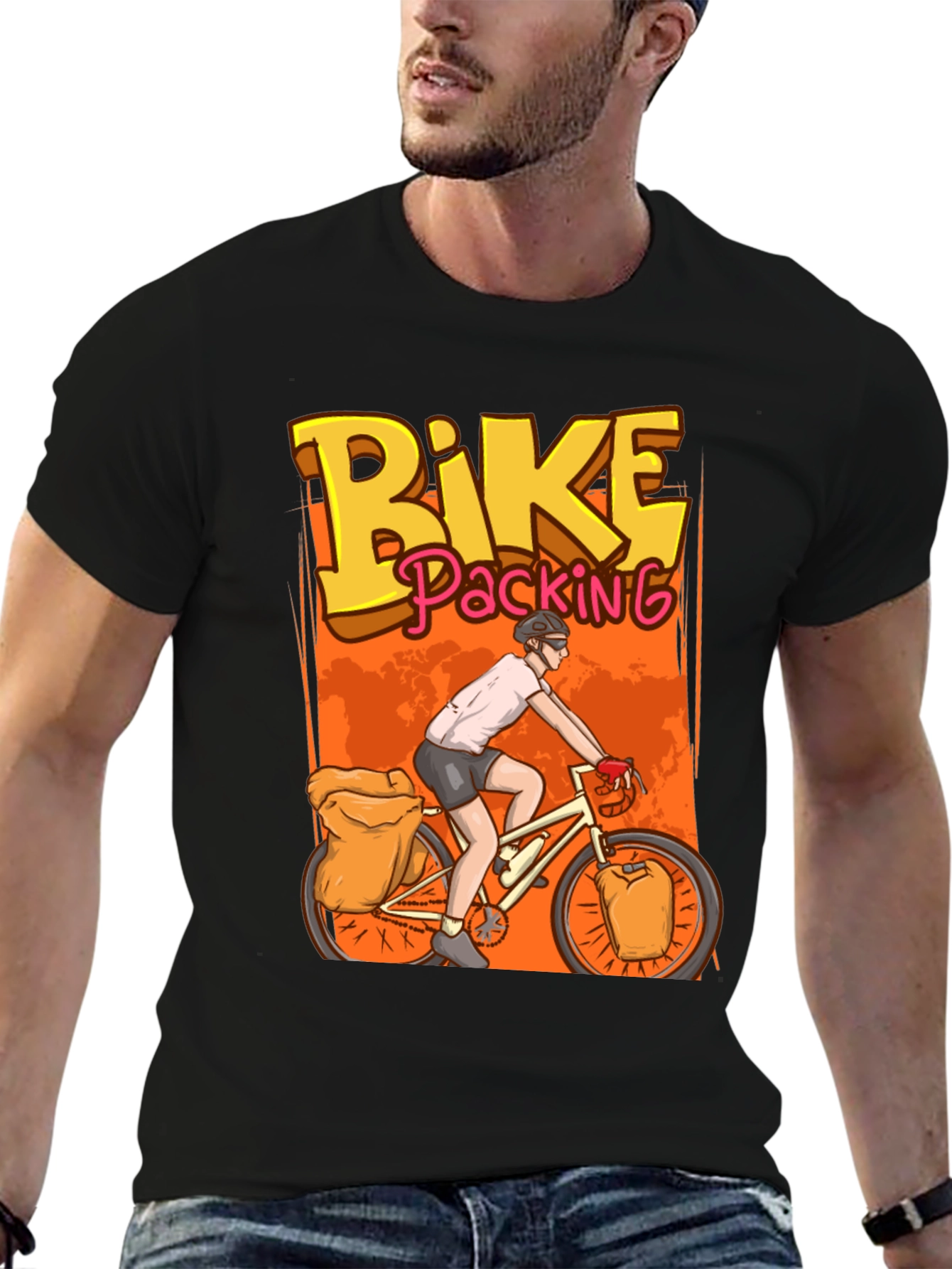 Bike Packing T-Shirt - Adventure Ready!