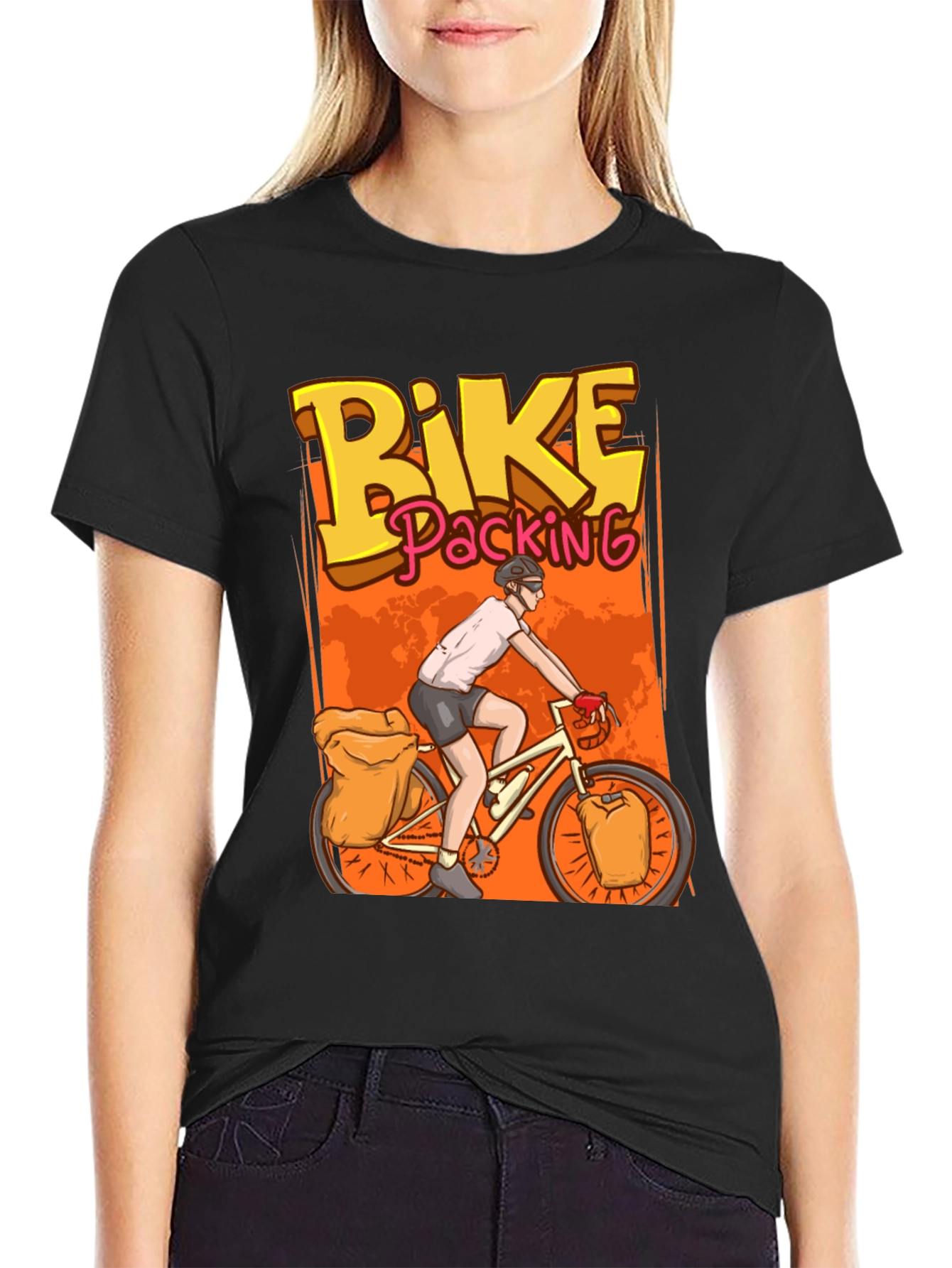 Bike Packing T-Shirt - Adventure Ready!