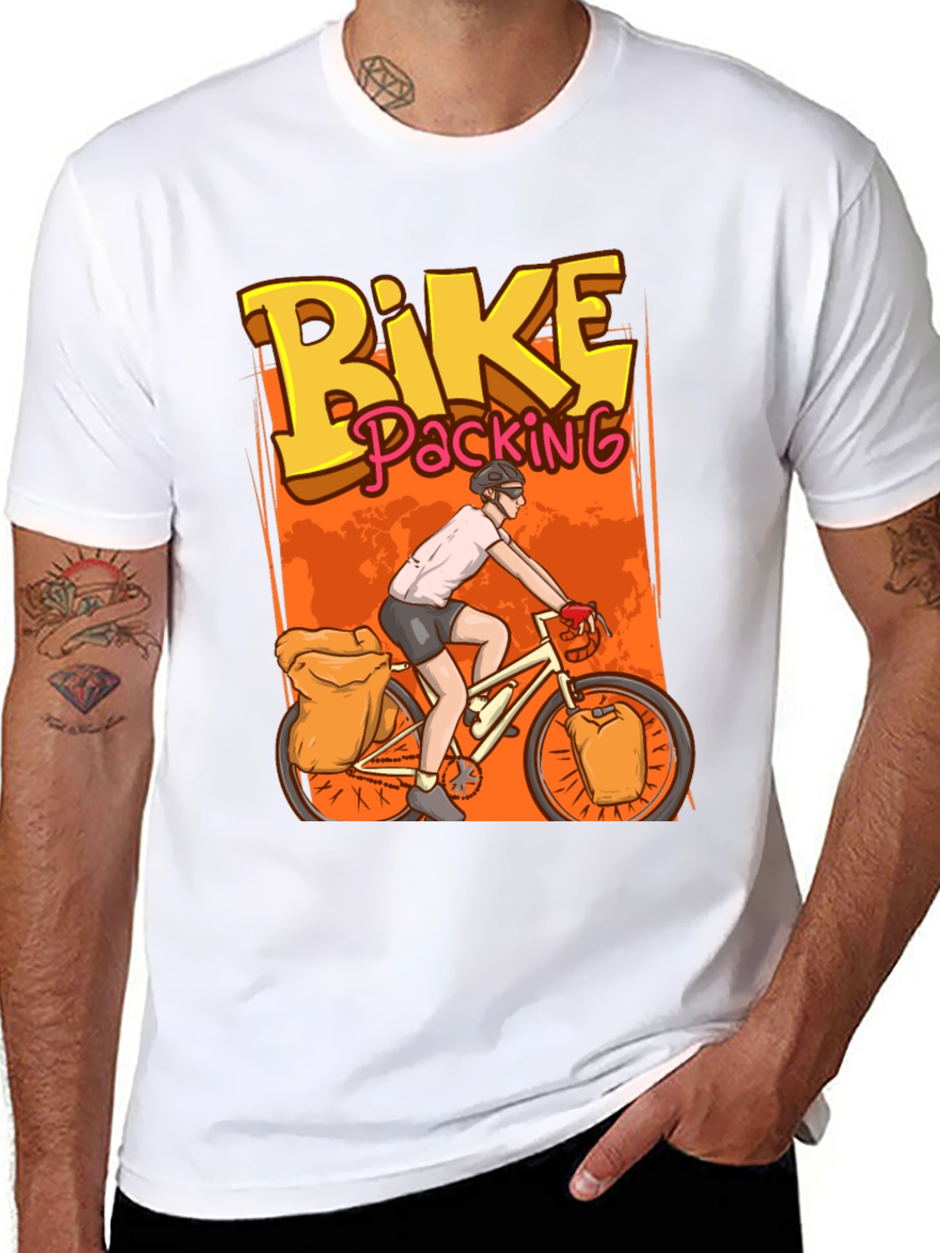 Bike Packing T-Shirt - Adventure Ready!