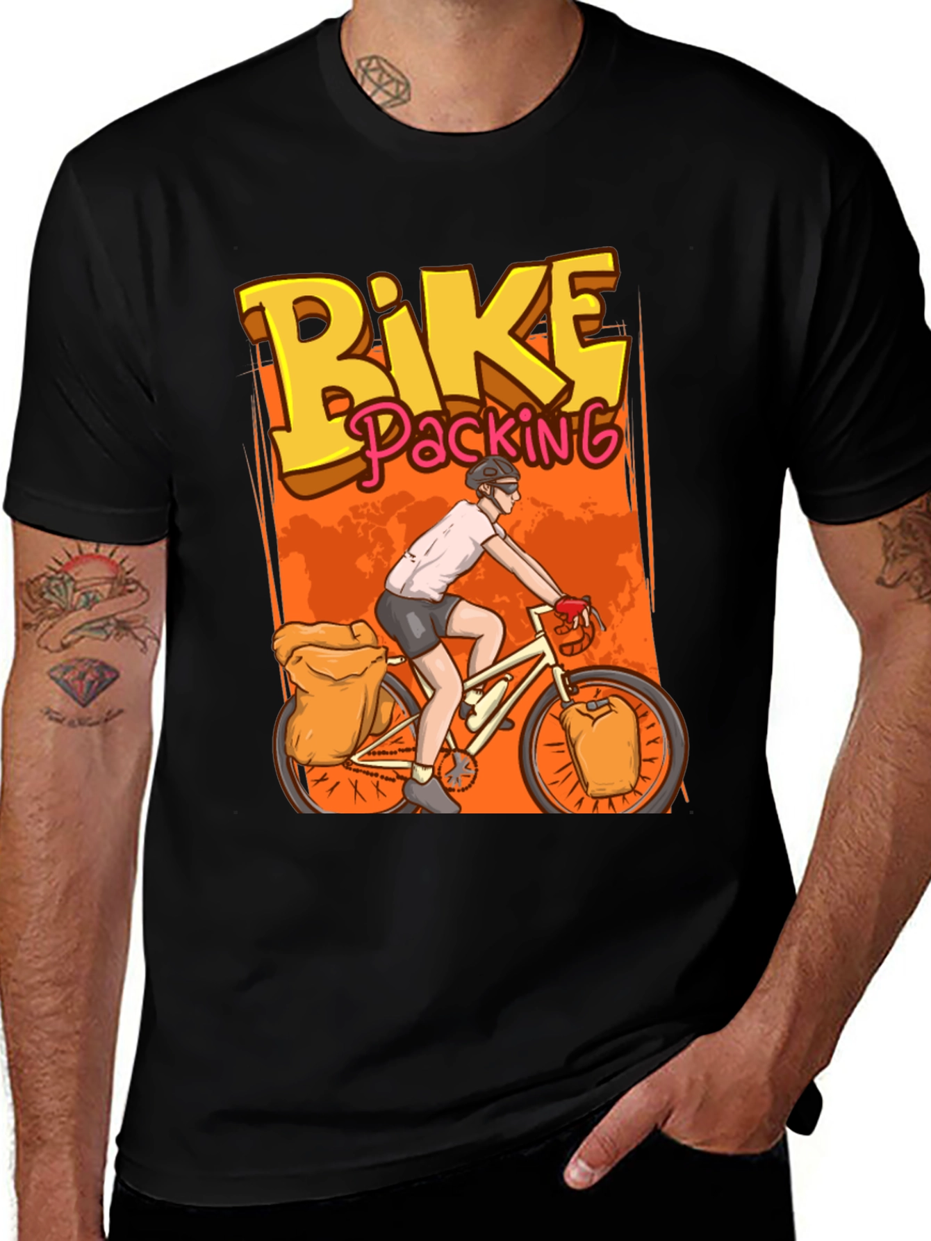 Bike Packing T-Shirt - Adventure Ready!
