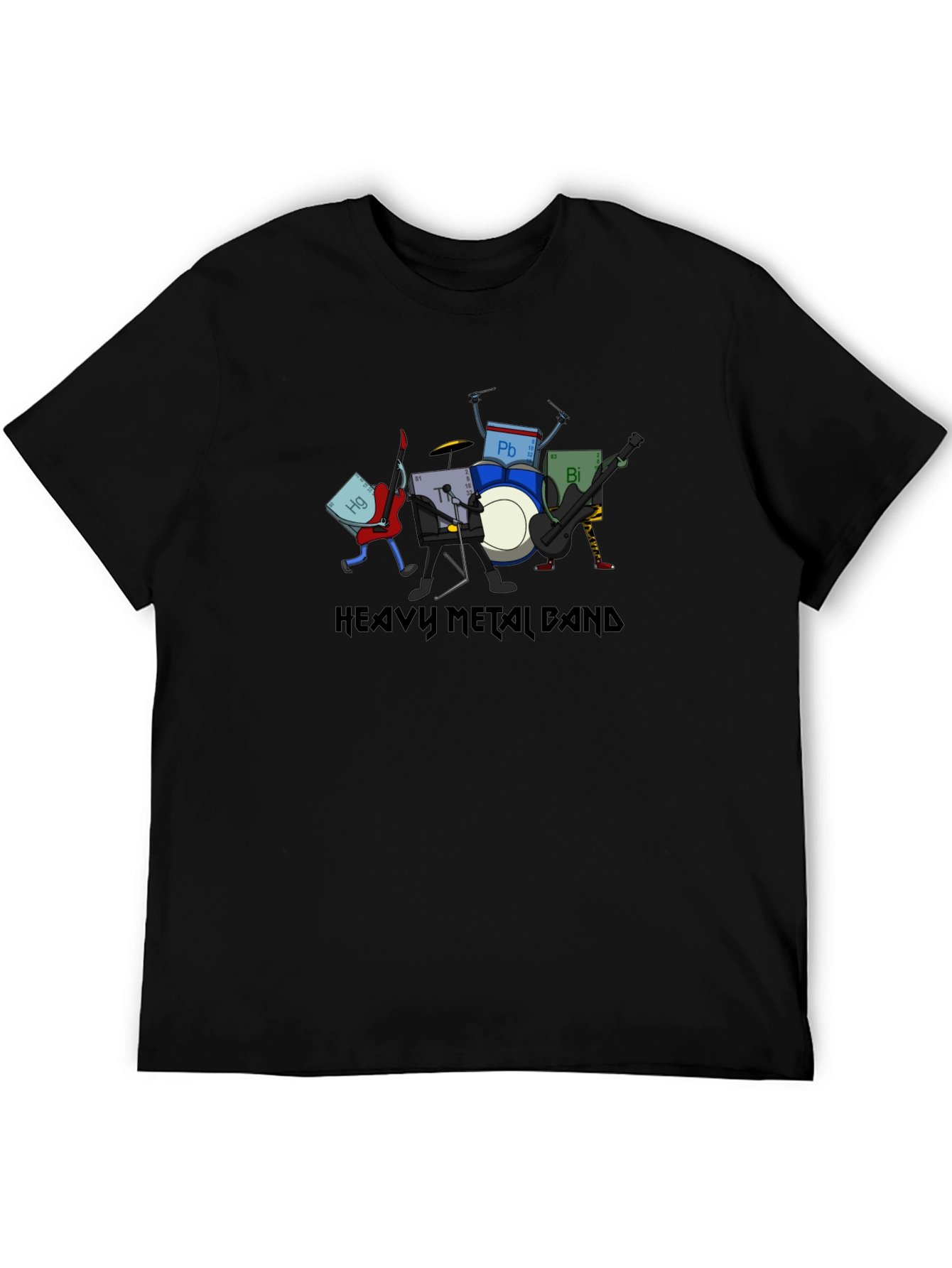 Heavy Metal Band Science T-Shirt