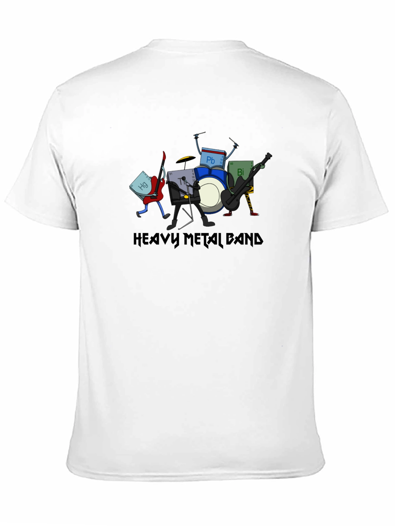 Heavy Metal Band Science T-Shirt