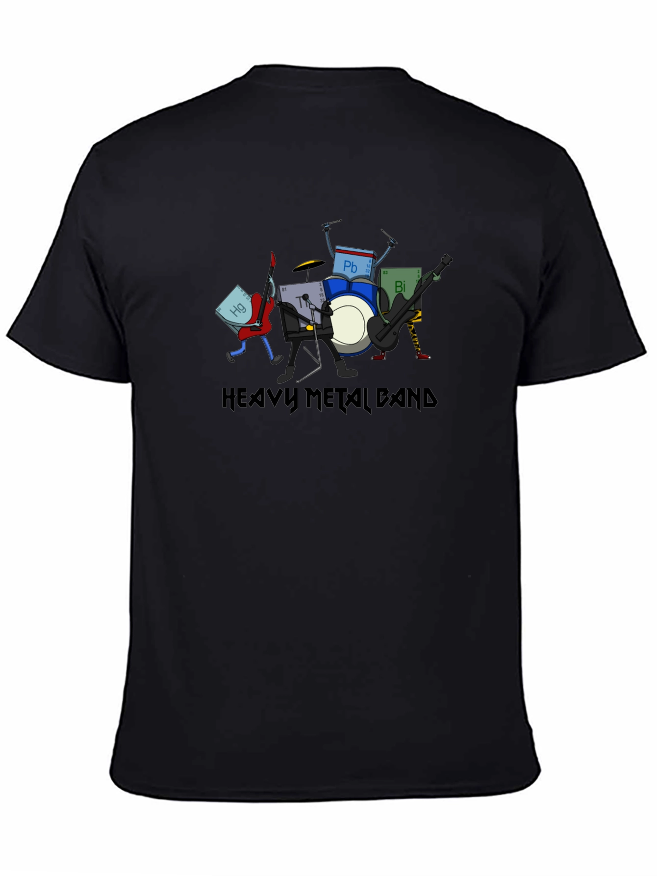 Heavy Metal Band Science T-Shirt