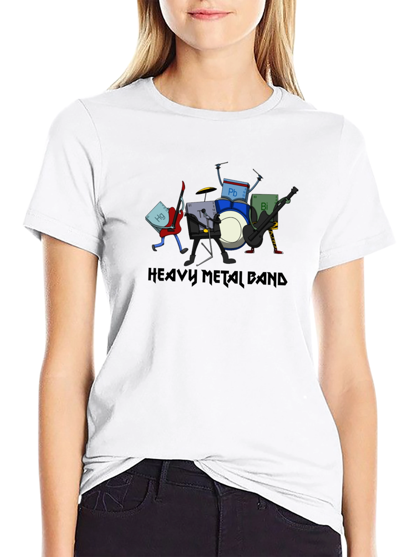 Heavy Metal Band Science T-Shirt