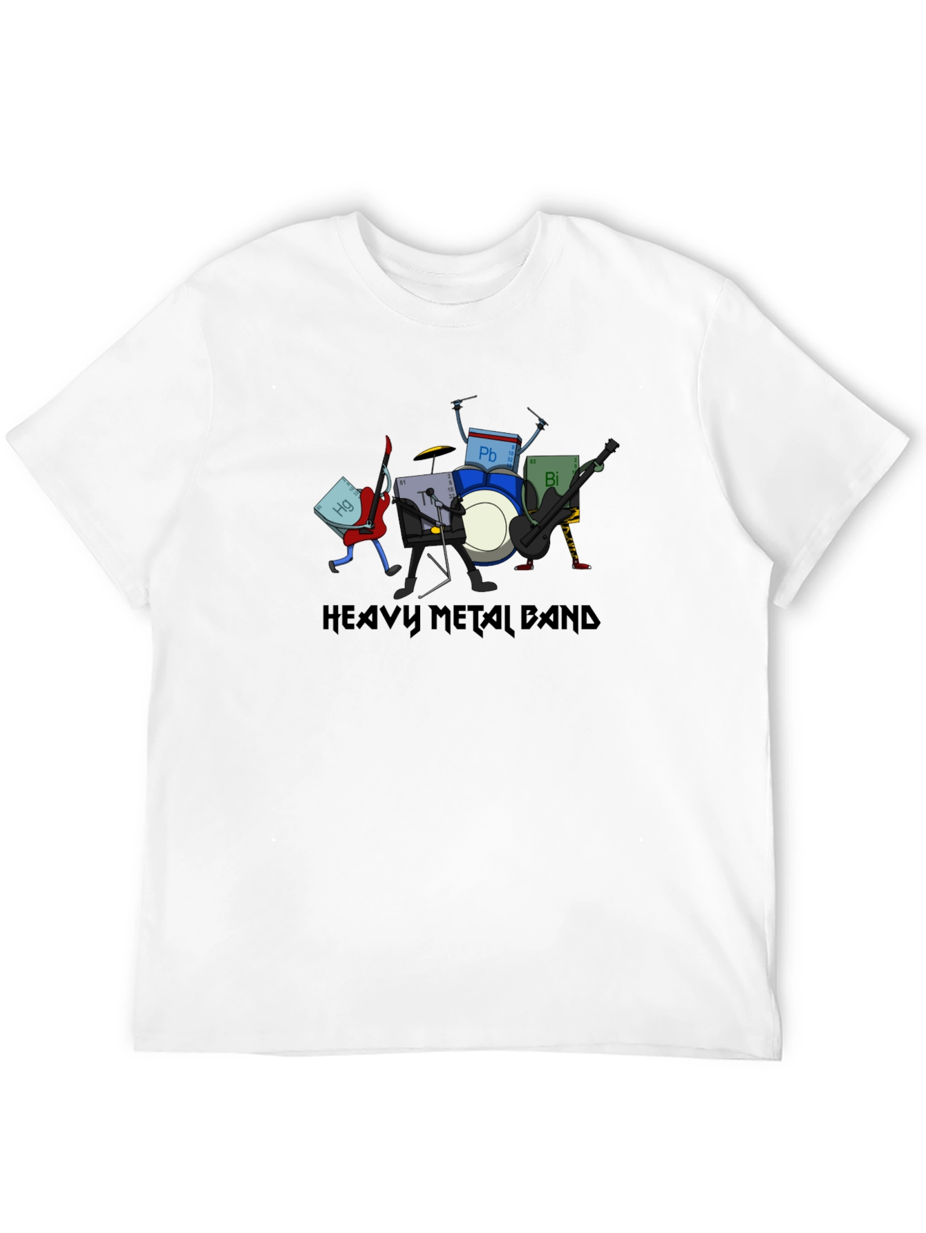 Heavy Metal Band Science T-Shirt