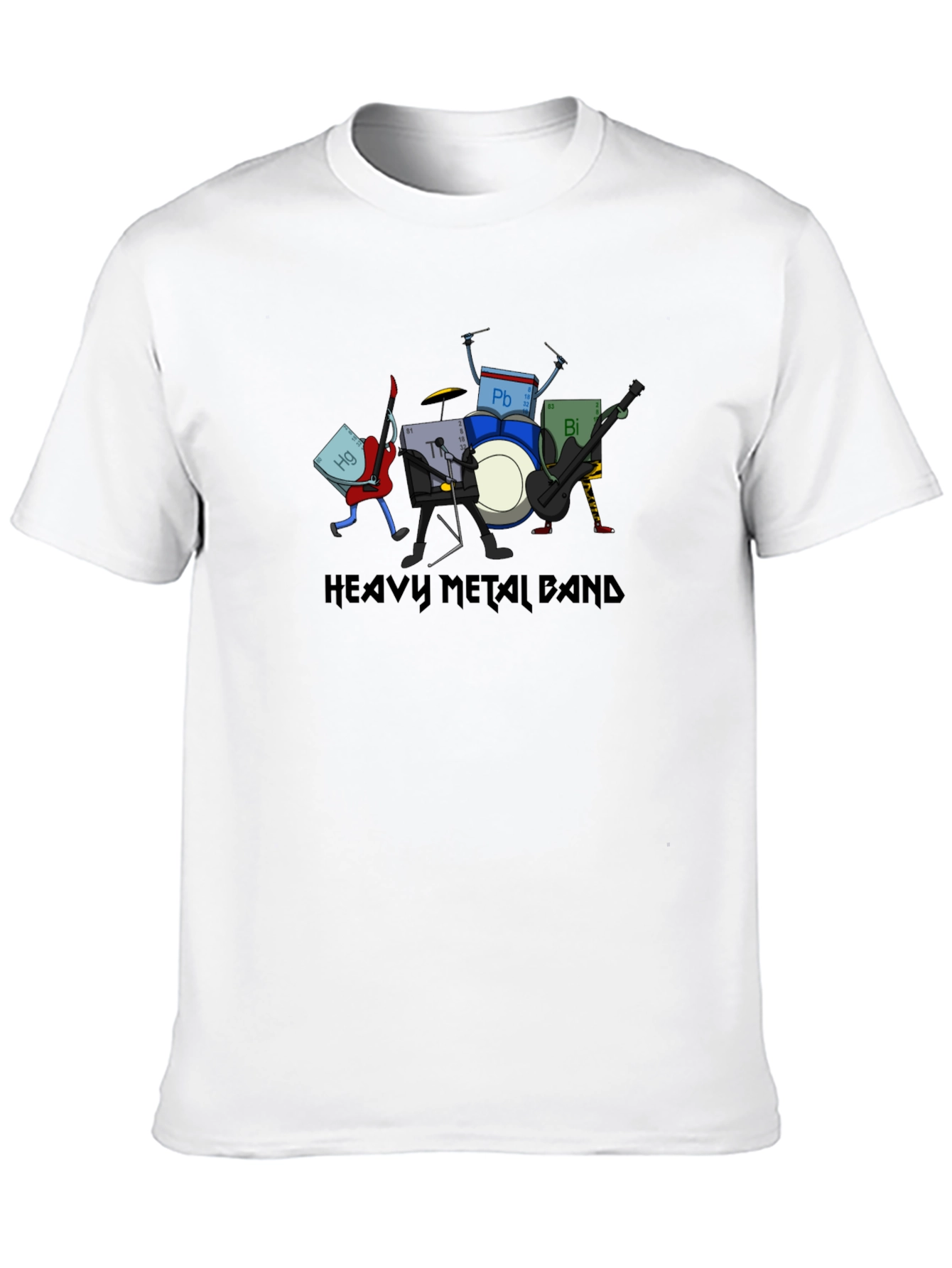Heavy Metal Band Science T-Shirt
