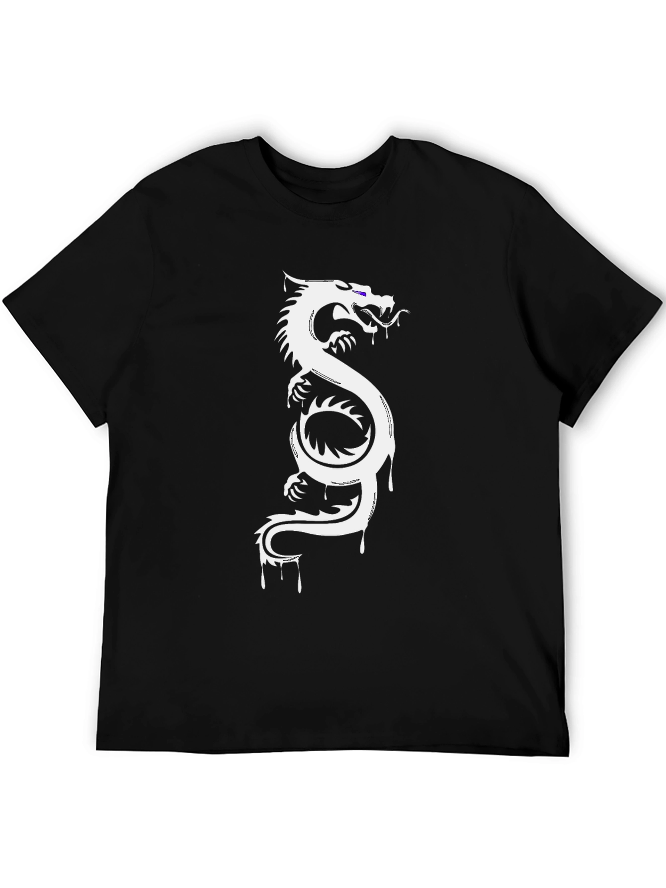 Dragon Graphic T-Shirt - Black
