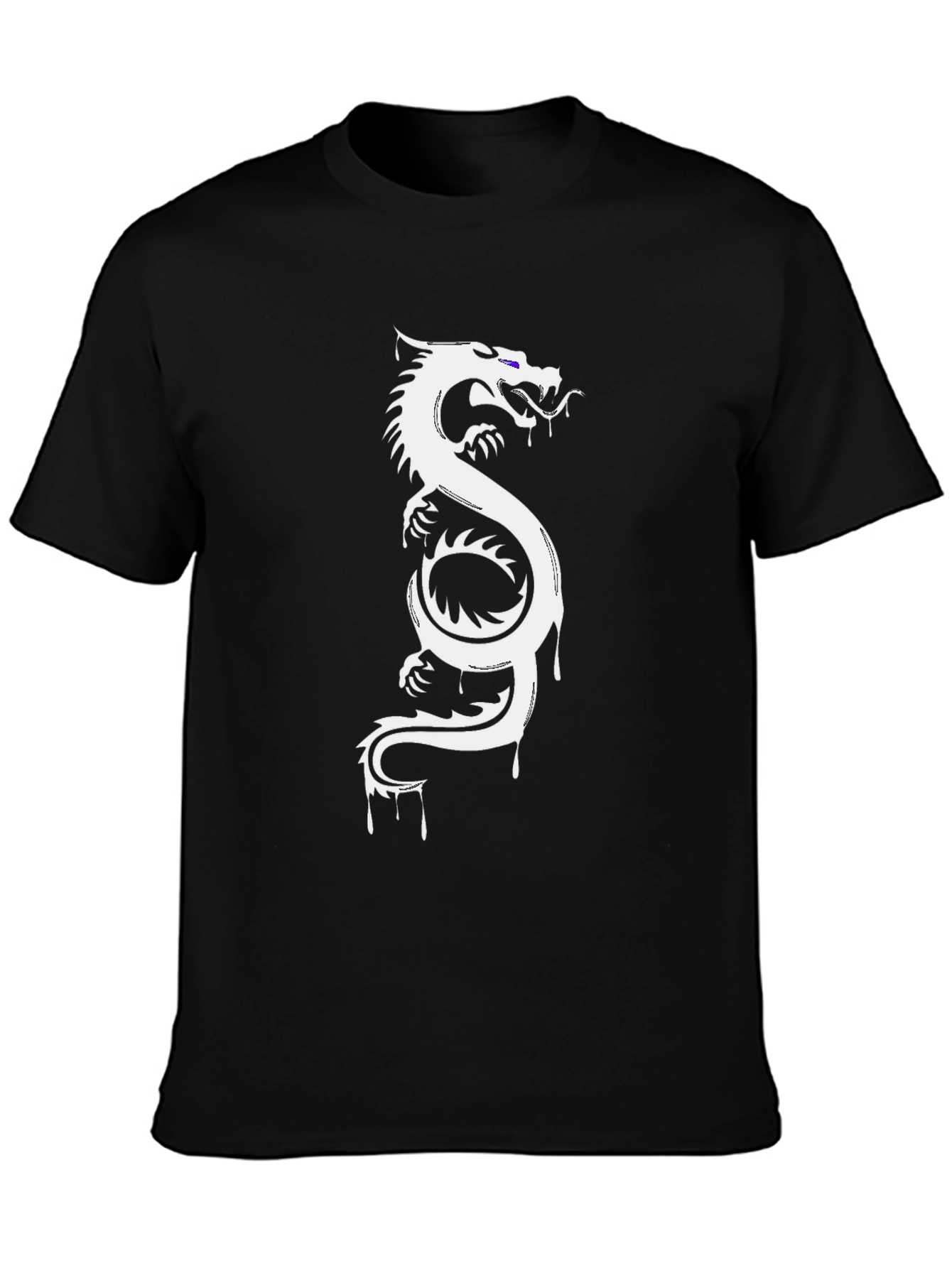 Dragon Graphic T-Shirt - Black