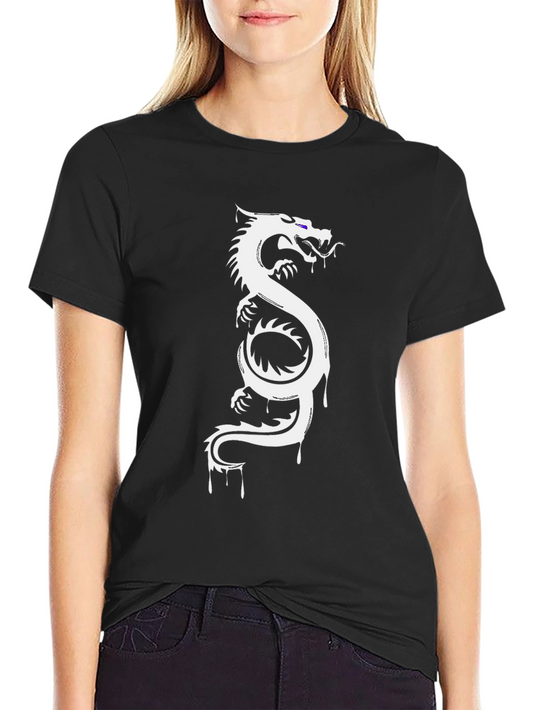 Dragon Graphic T-Shirt - Black