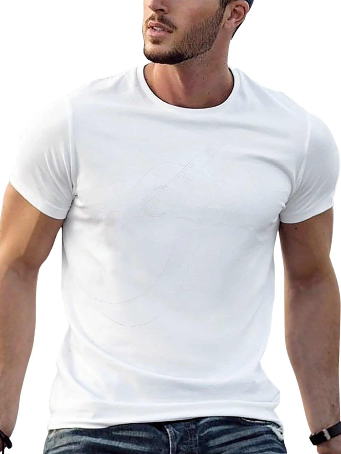 Mens Basic Black Short Sleeve T-Shirt