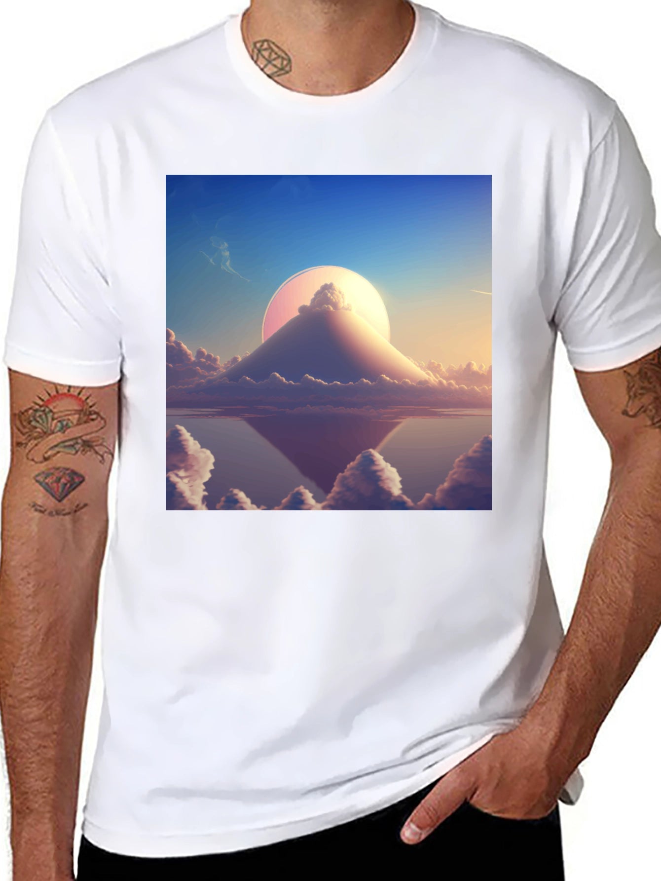 Surreal Sky T-Shirt - Dreamscape Design