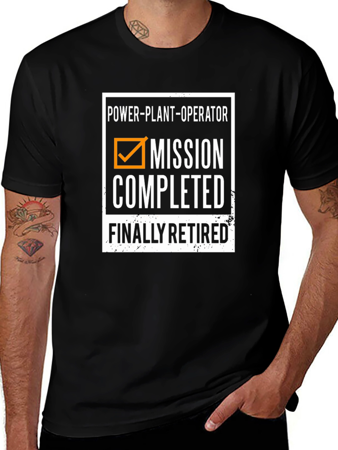 Power Plant Operator Retirement T-Shirt