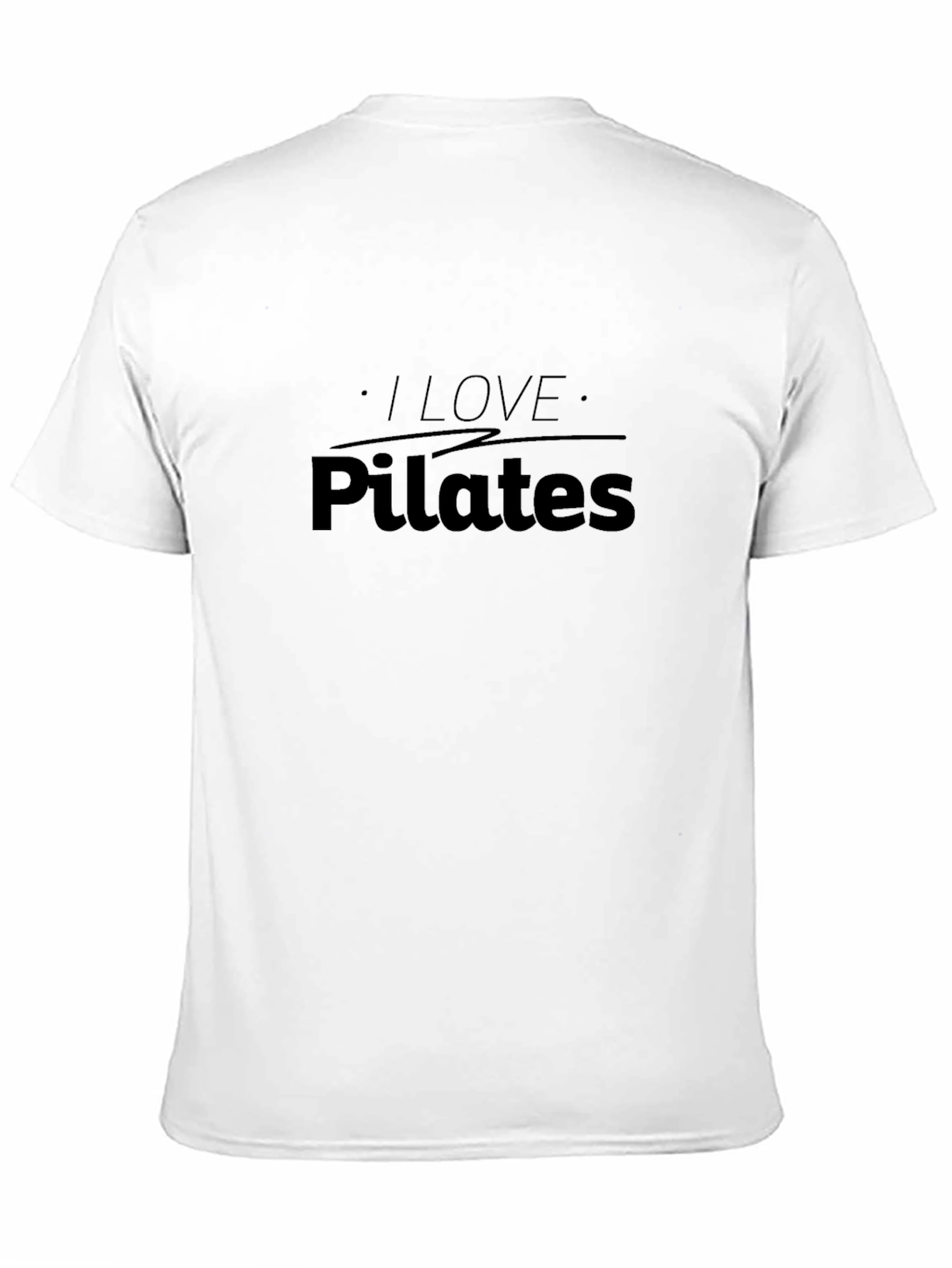 I Love Pilates T-Shirt - Black Graphic Tee