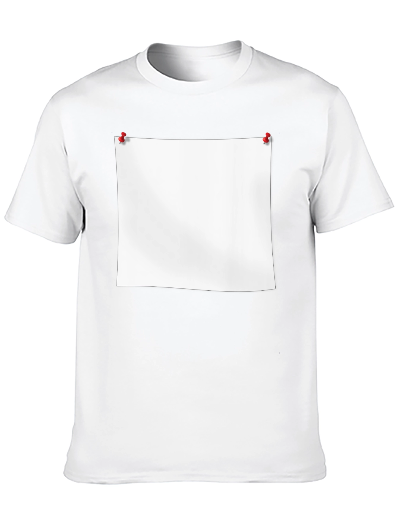 Blank Canvas Tee: Black Graphic T-Shirt